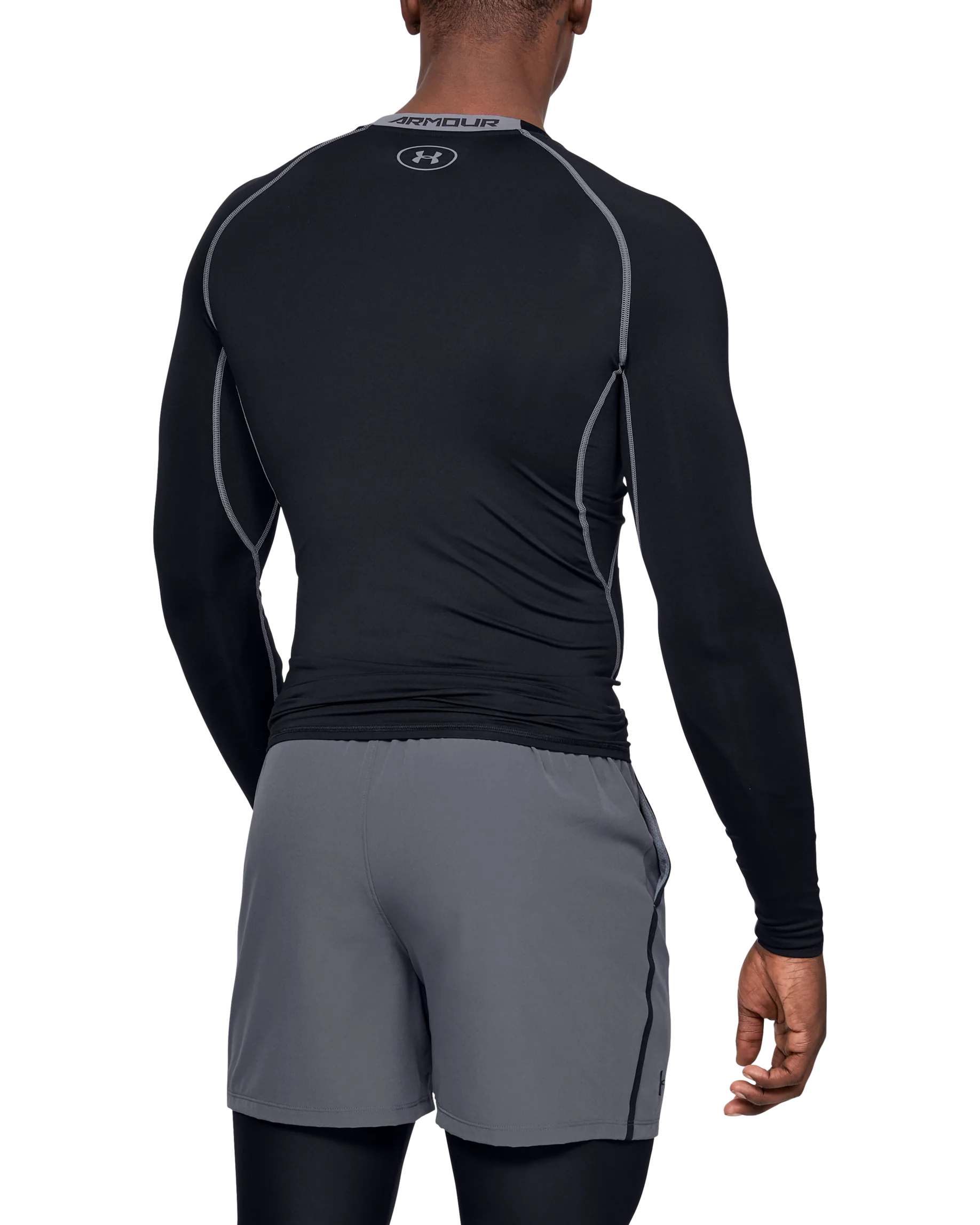 Men's UA HeatGear® Armour Long Sleeve Compression Shirt - Image 7