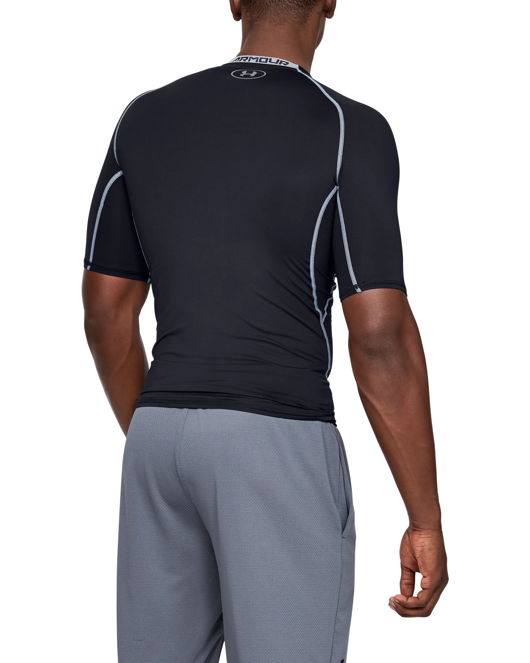 Men's UA HeatGear® Armour Short Sleeve Compression Shirt - Image 2