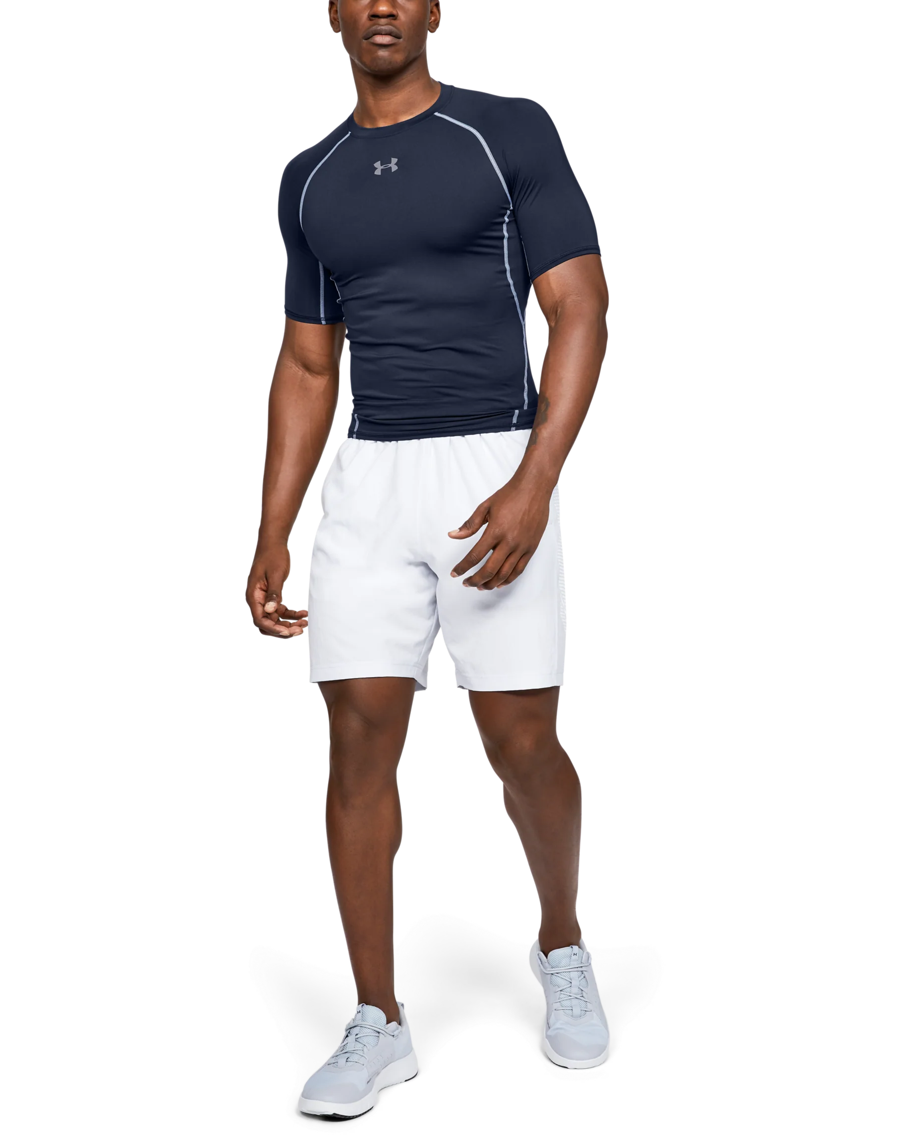 Men's UA HeatGear® Armour Short Sleeve Compression Shirt - Image 3
