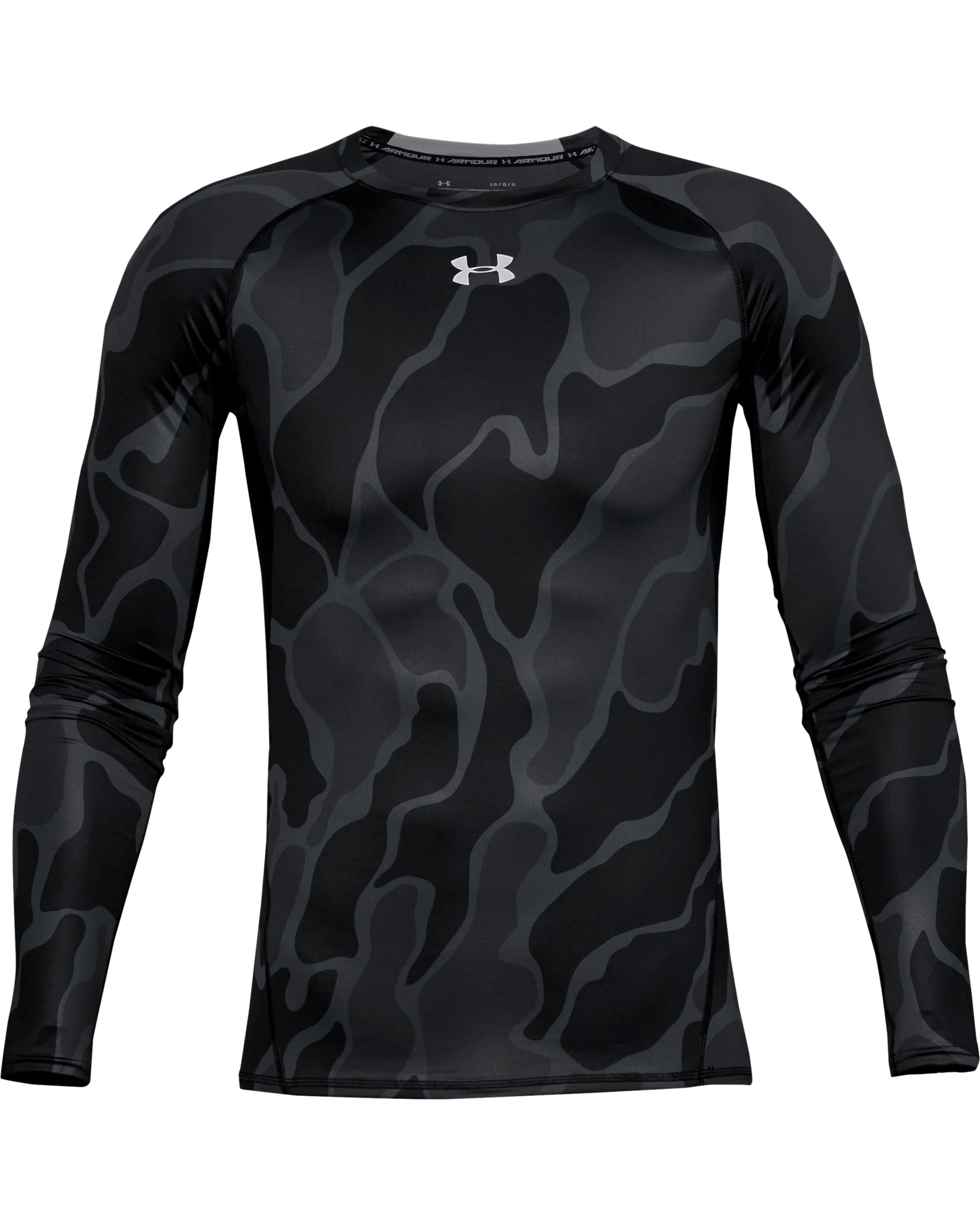 Men's HeatGear® Armour Long Sleeve Shirt - Image 7