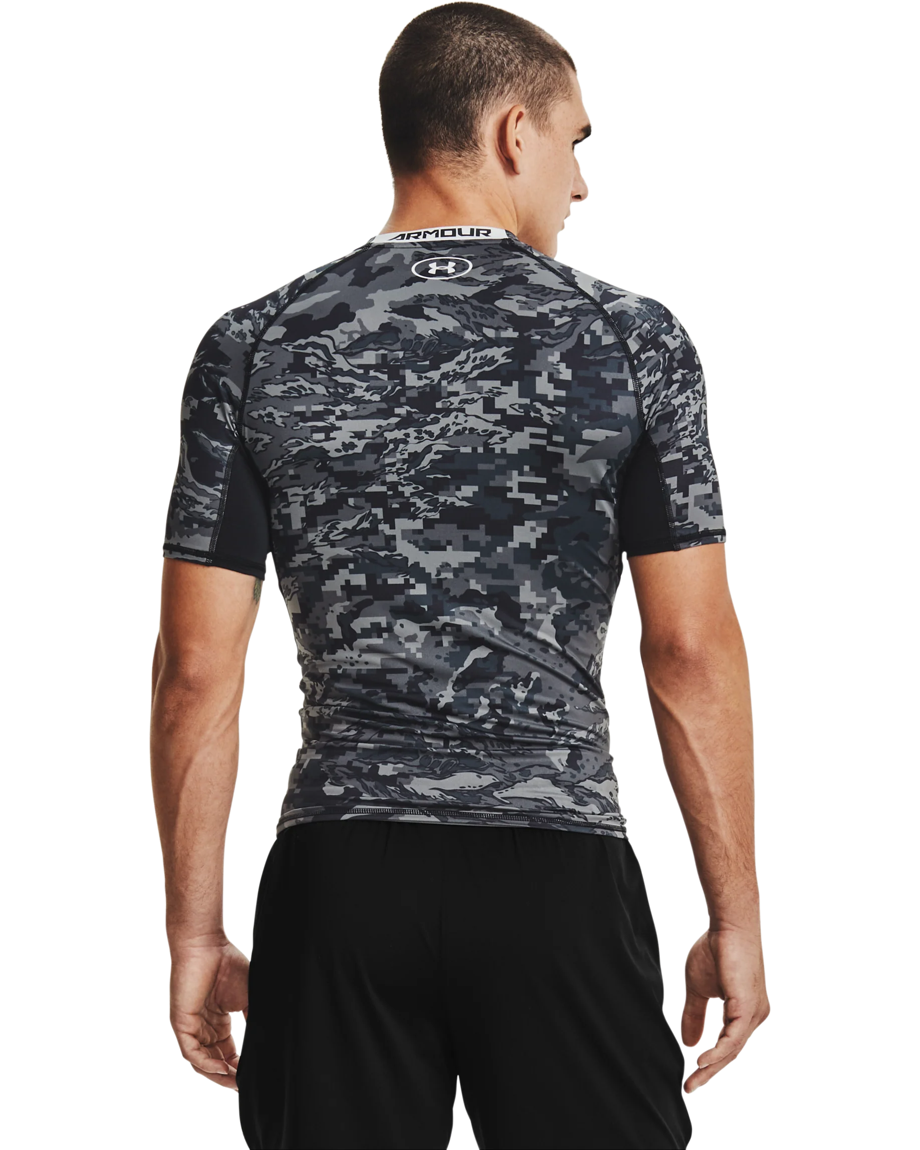 Men's HeatGear® Armour Short Sleeve - Image 3