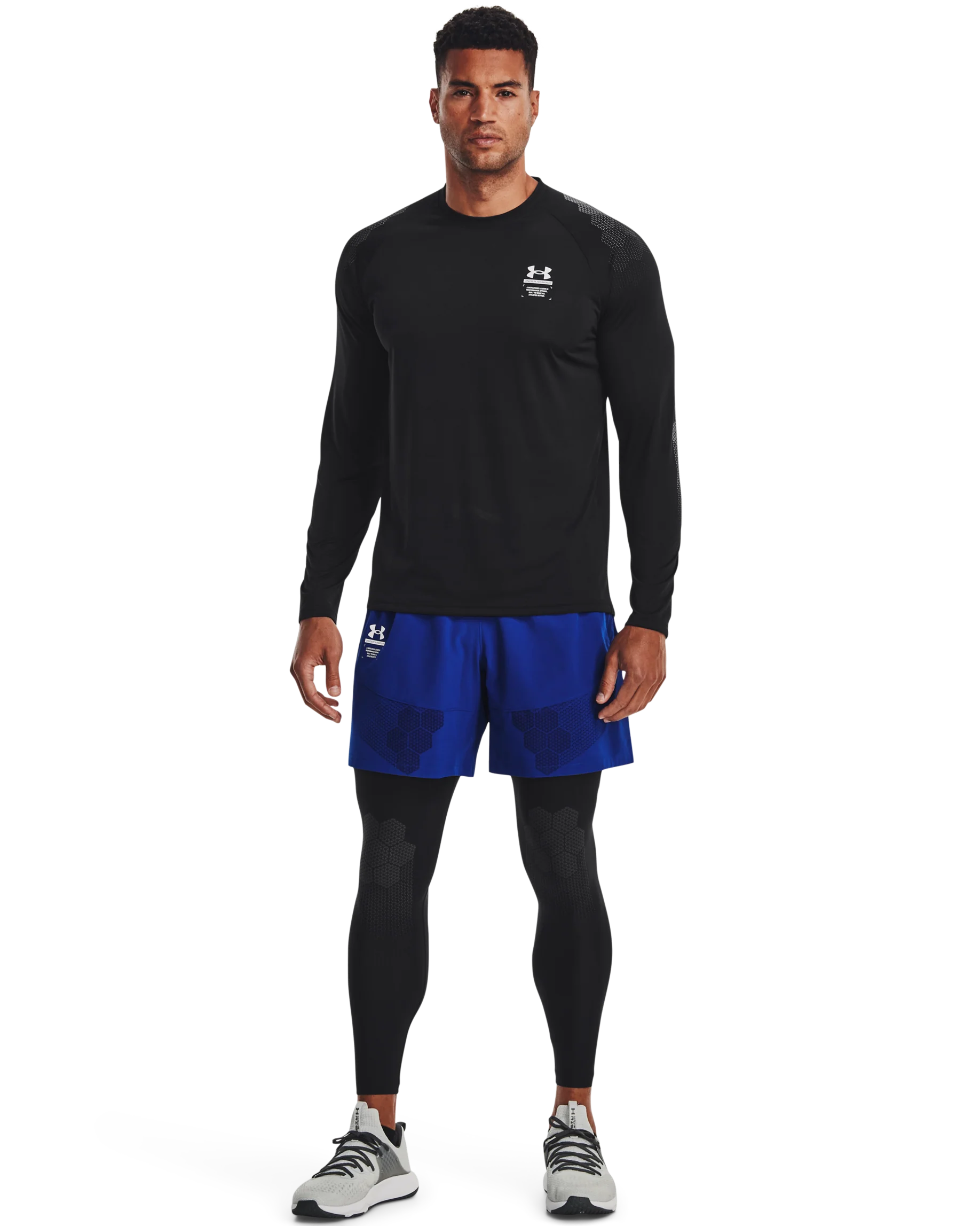 Men's UA HeatGear® ArmourPrint Leggings - Image 4