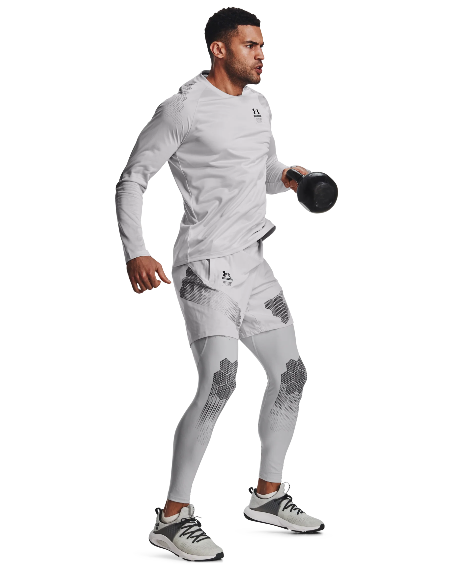 Men's UA HeatGear® ArmourPrint Leggings - Image 6