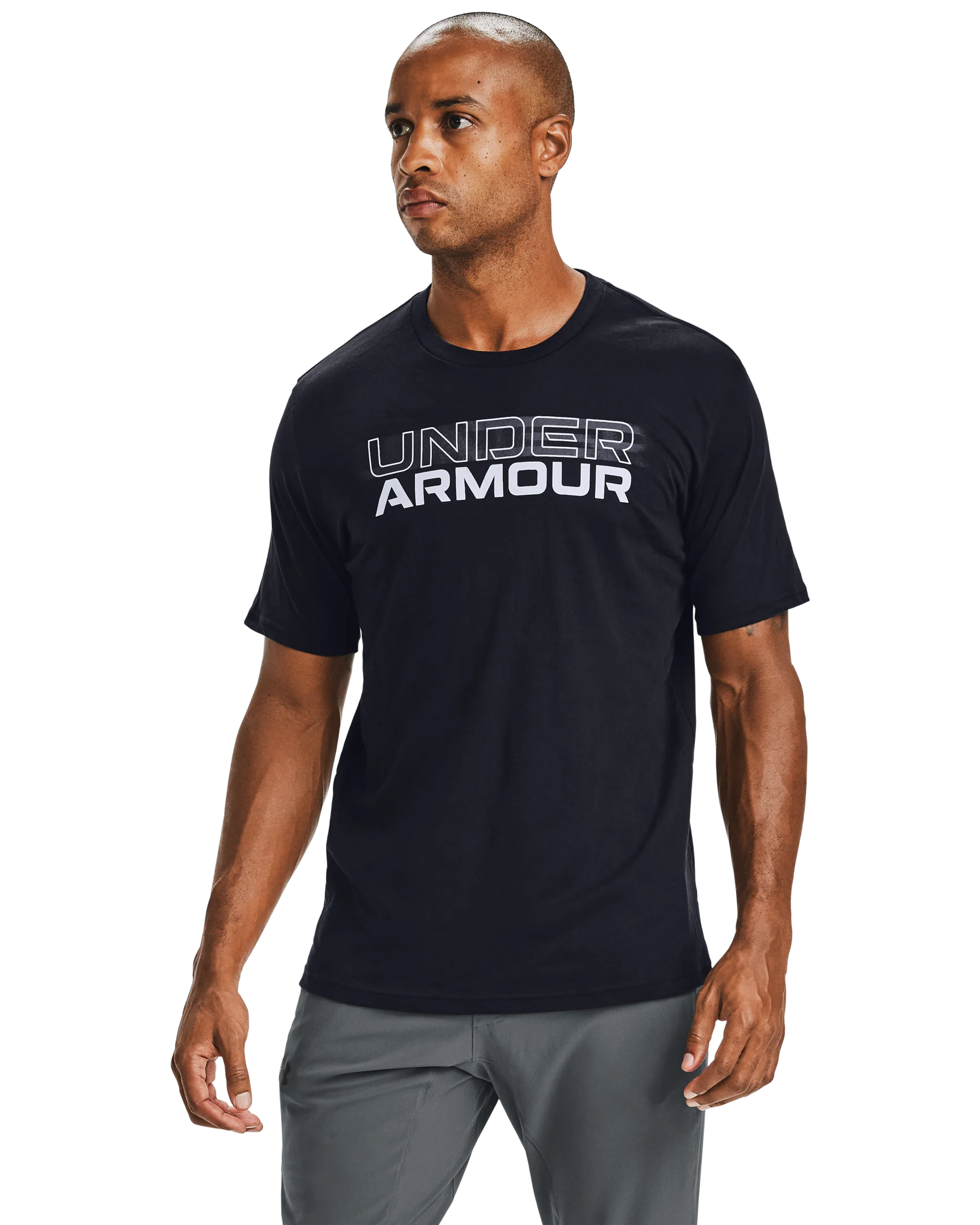 Men's UA Blurry Logo Wordmark Short Sleeve