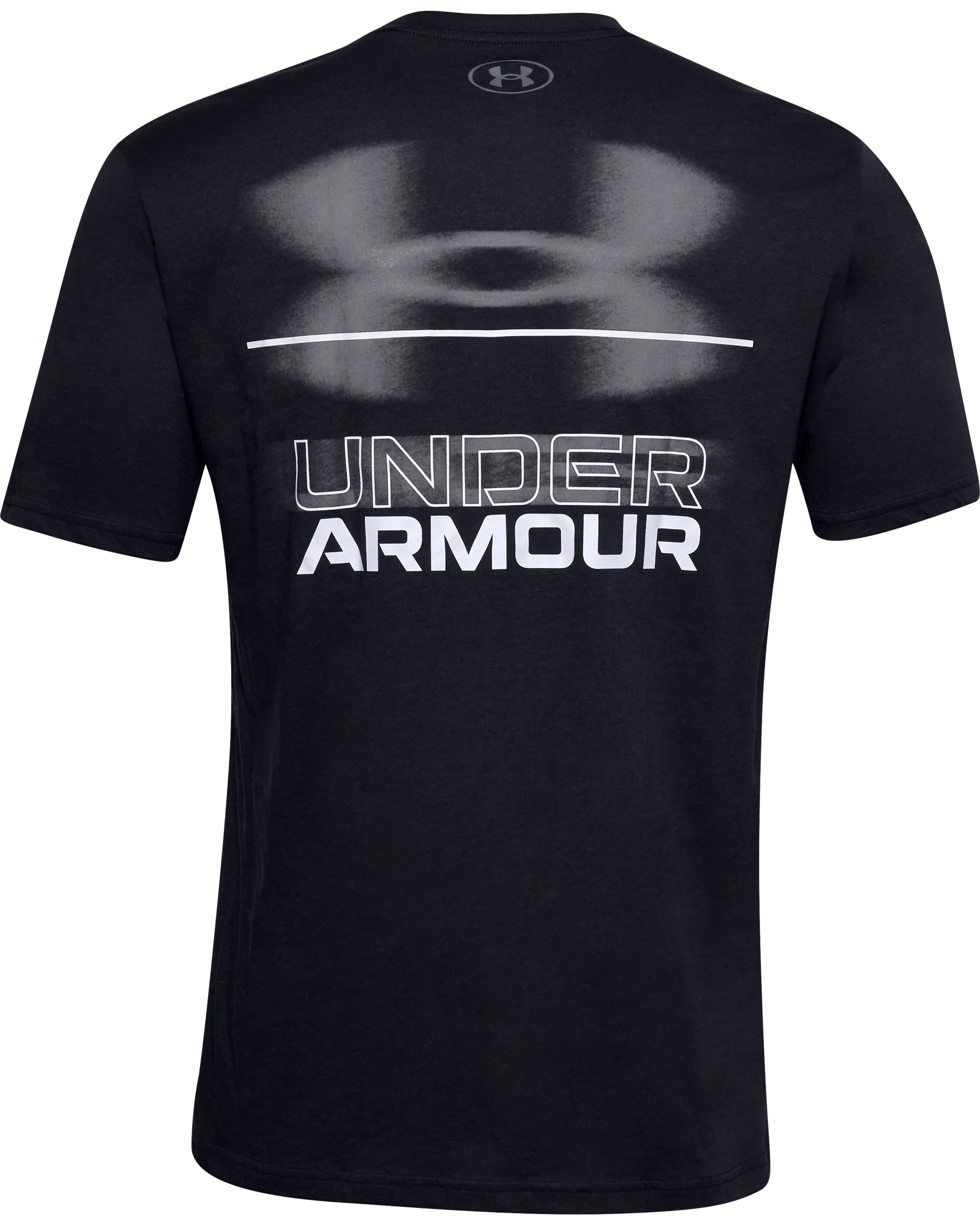 Men's UA Blurry Logo Wordmark Short Sleeve - Image 5