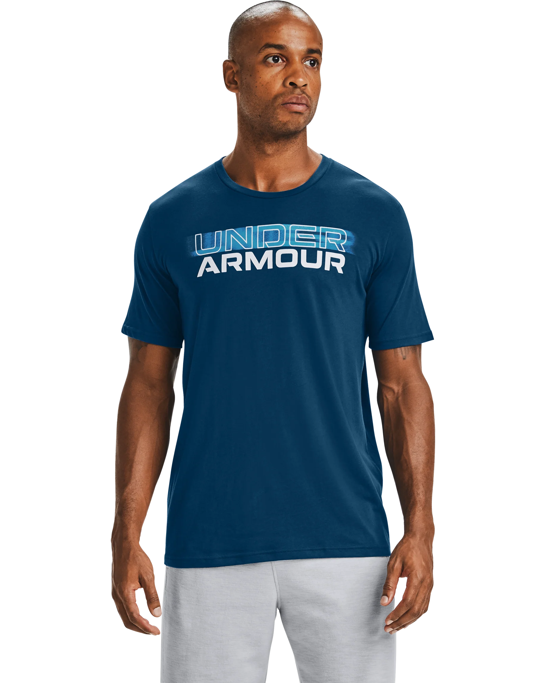 Men's UA Blurry Logo Wordmark Short Sleeve