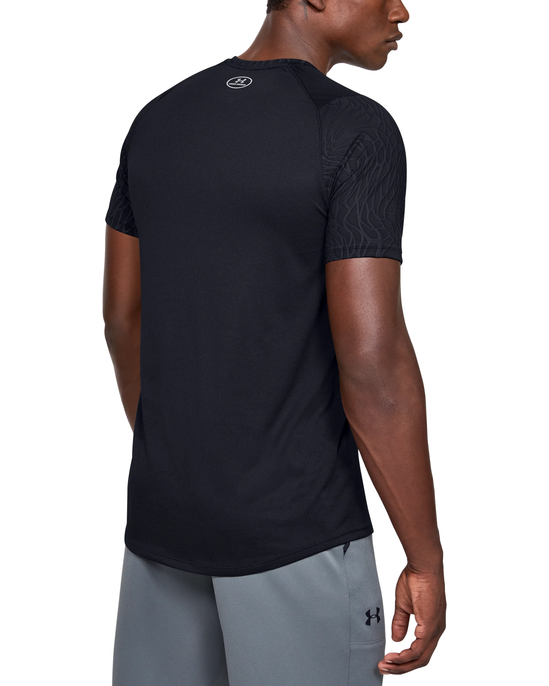 Men's UA MK-1 Jacquard Short Sleeve - Image 2