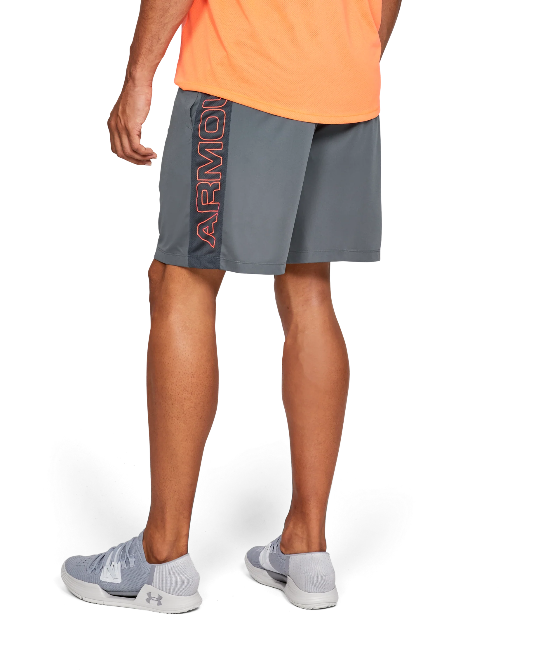 Men's UA HeatGear® Mk1 Short 7 inch Wordmark - Image 2