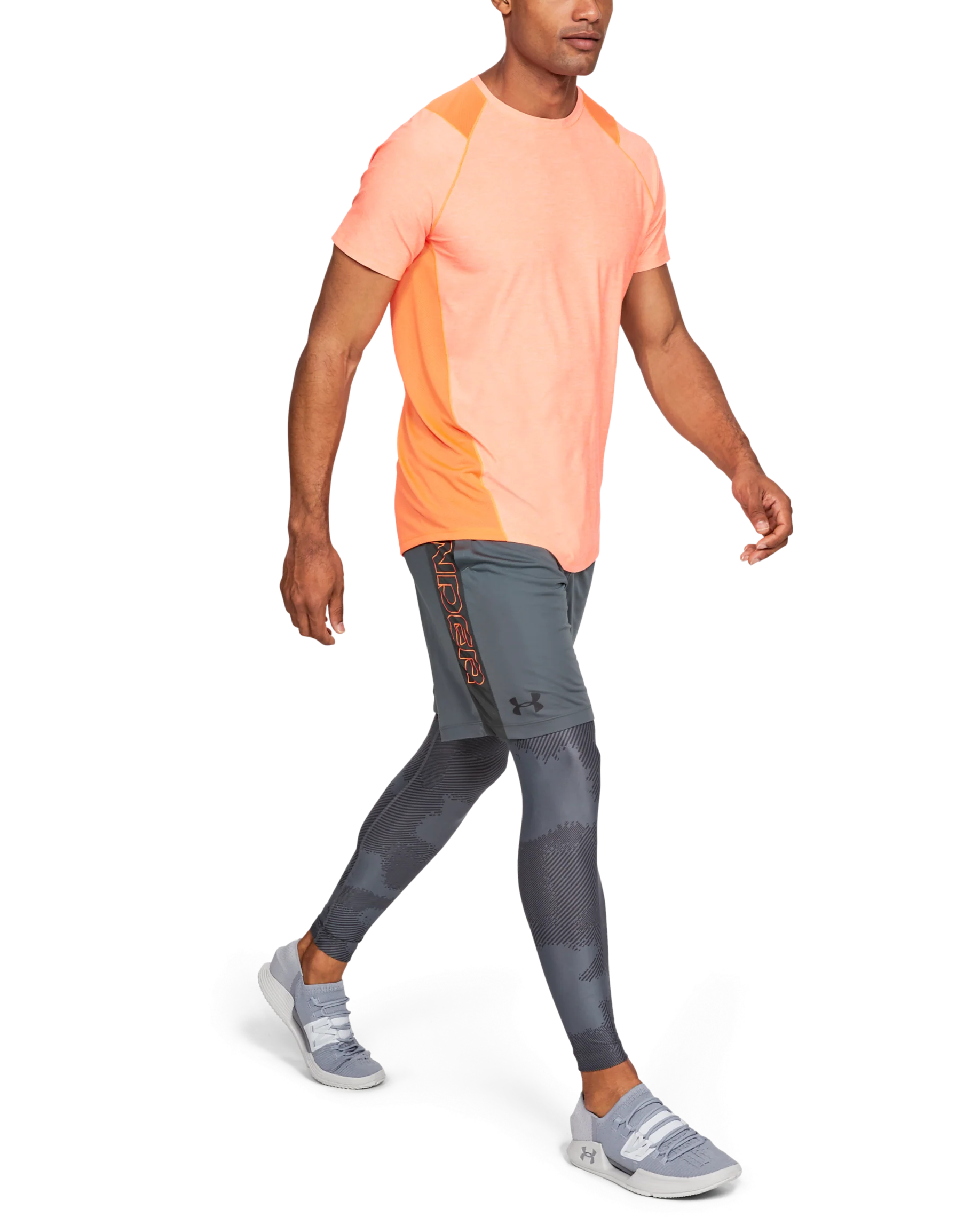 Men's UA HeatGear® Mk1 Short 7 inch Wordmark - Image 3