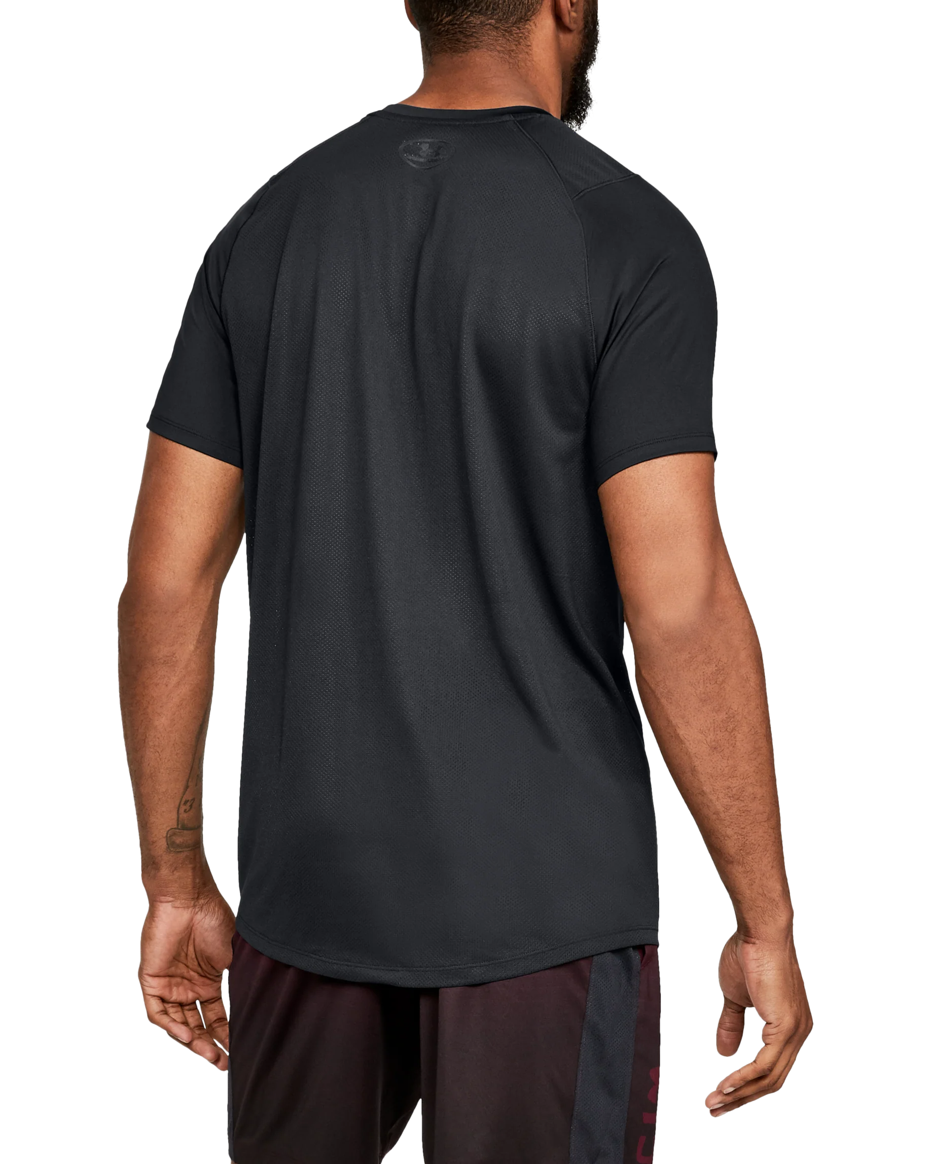 Men's UA HeatGear® MK1 TRNG DVSN Graphic Short Sleeve Shirt - Image 2