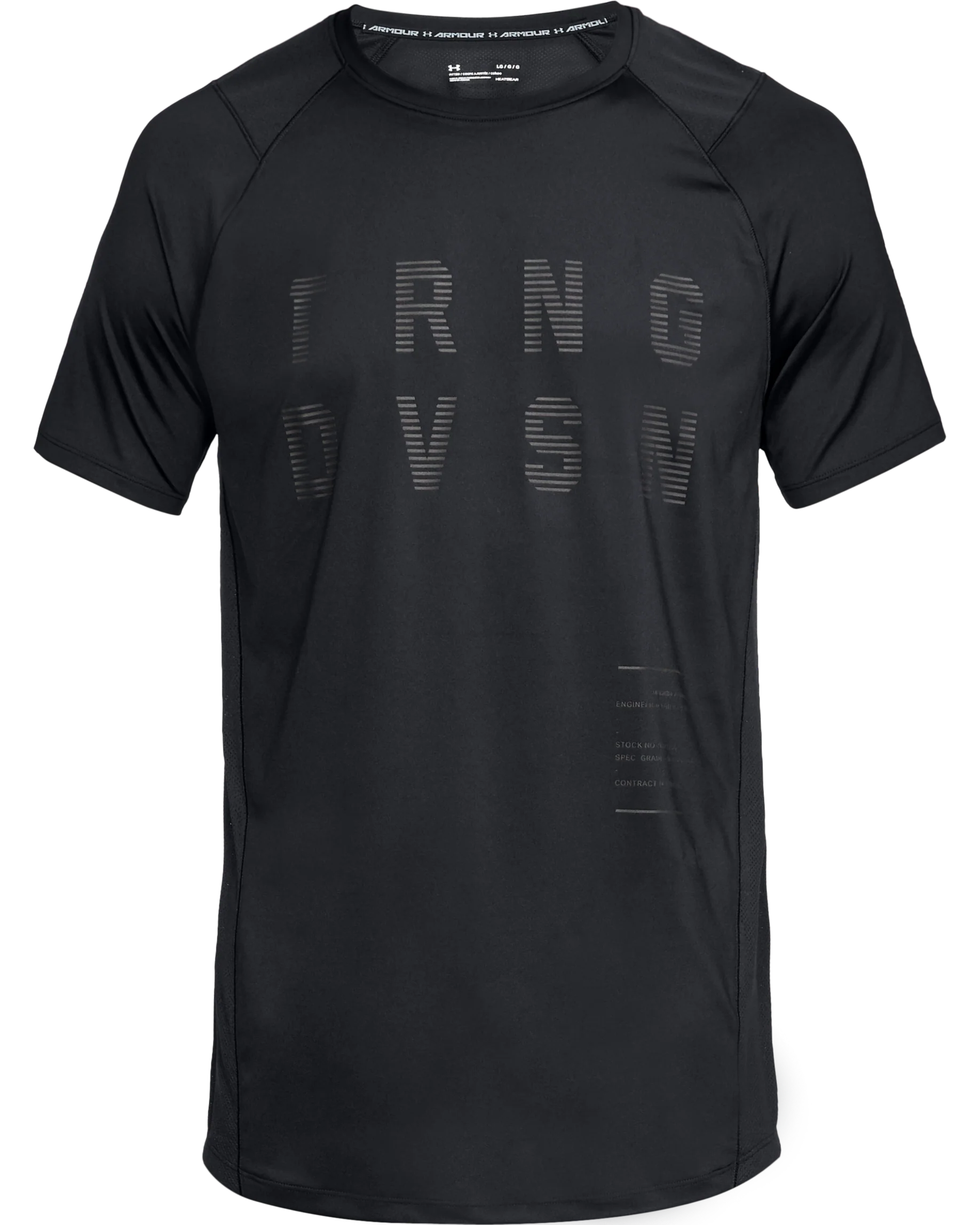 Men's UA HeatGear® MK1 TRNG DVSN Graphic Short Sleeve Shirt - Image 4