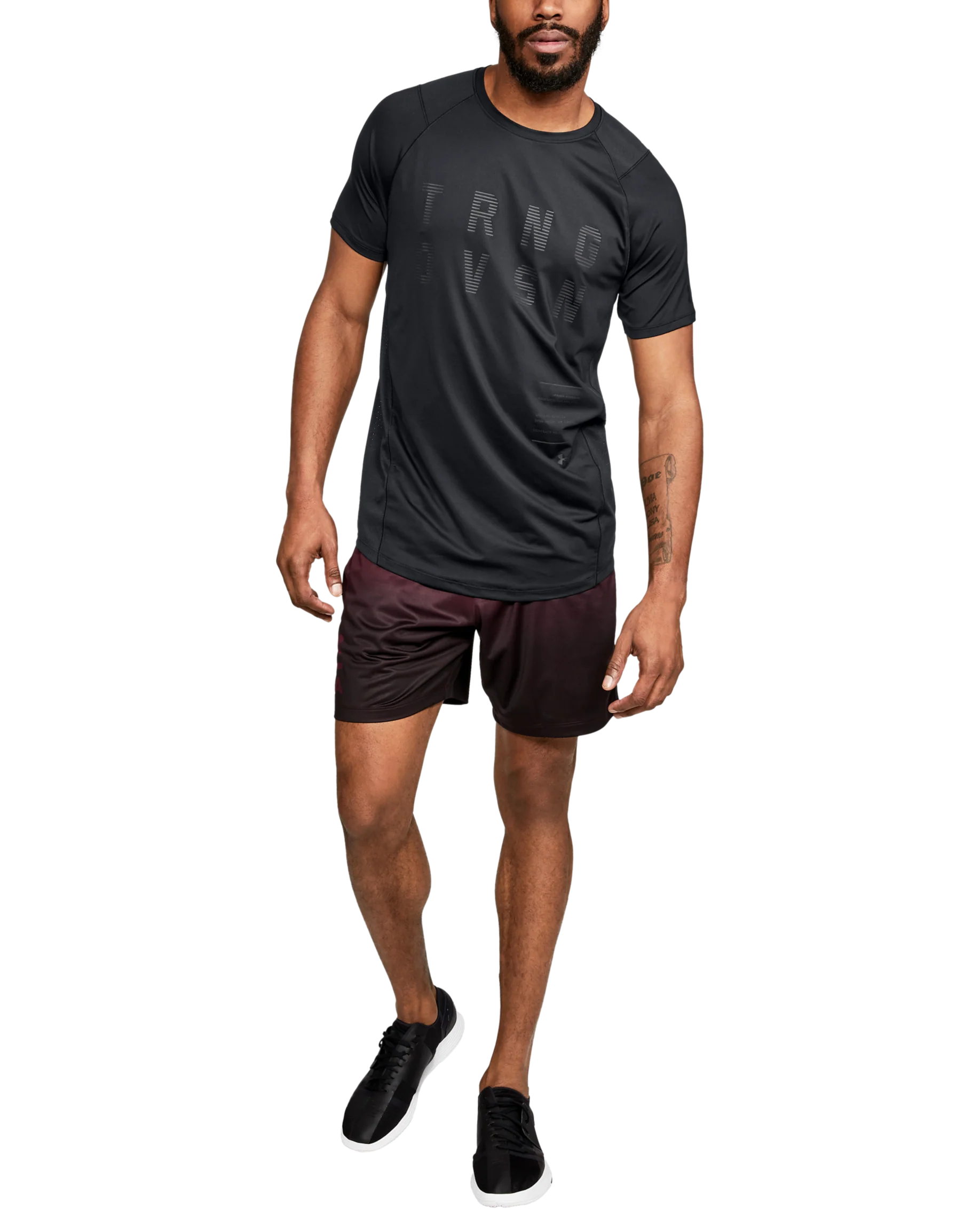 Men's UA HeatGear® MK1 TRNG DVSN Graphic Short Sleeve Shirt - Image 8