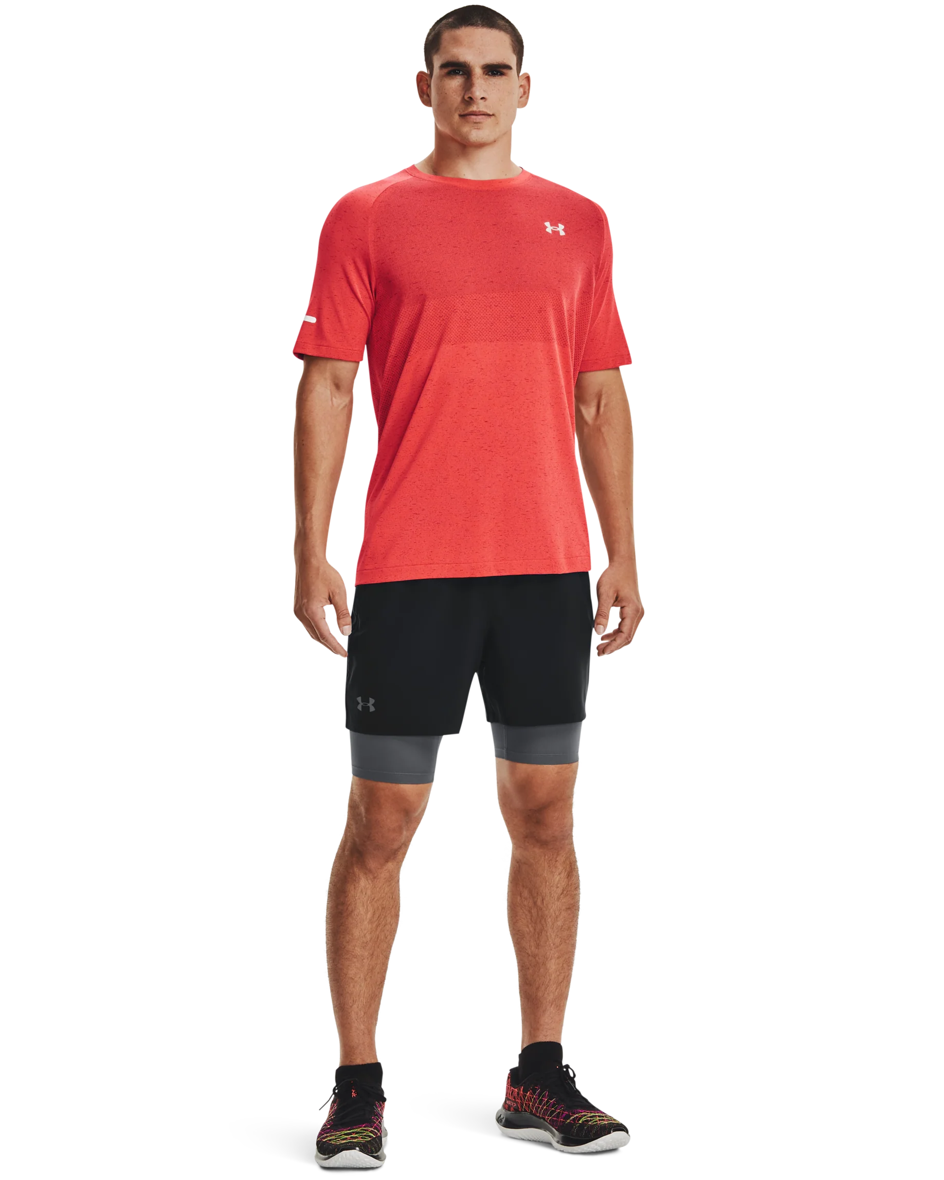 Men's UA Qualifier 2-in-1 Shorts - Image 3