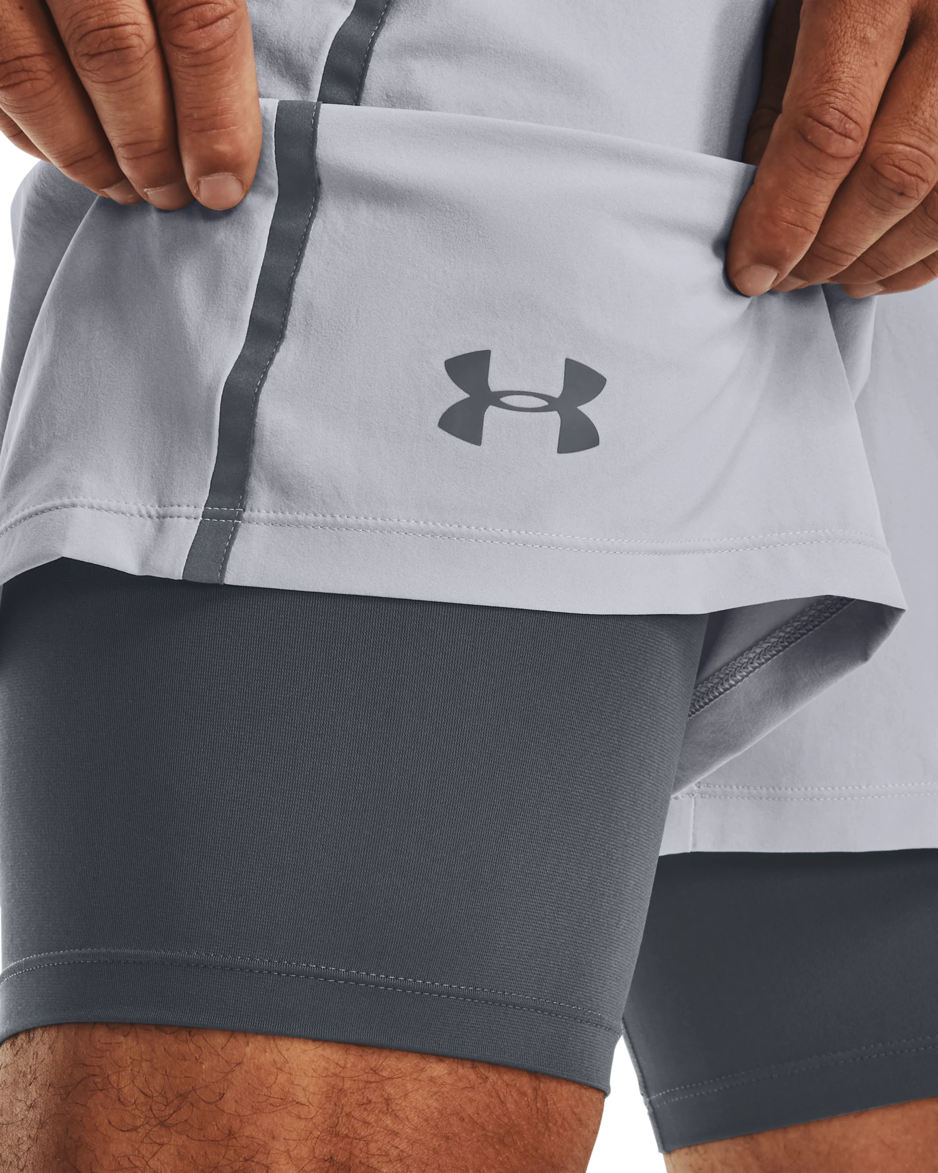 Men's UA Qualifier 2-in-1 Shorts - Image 6