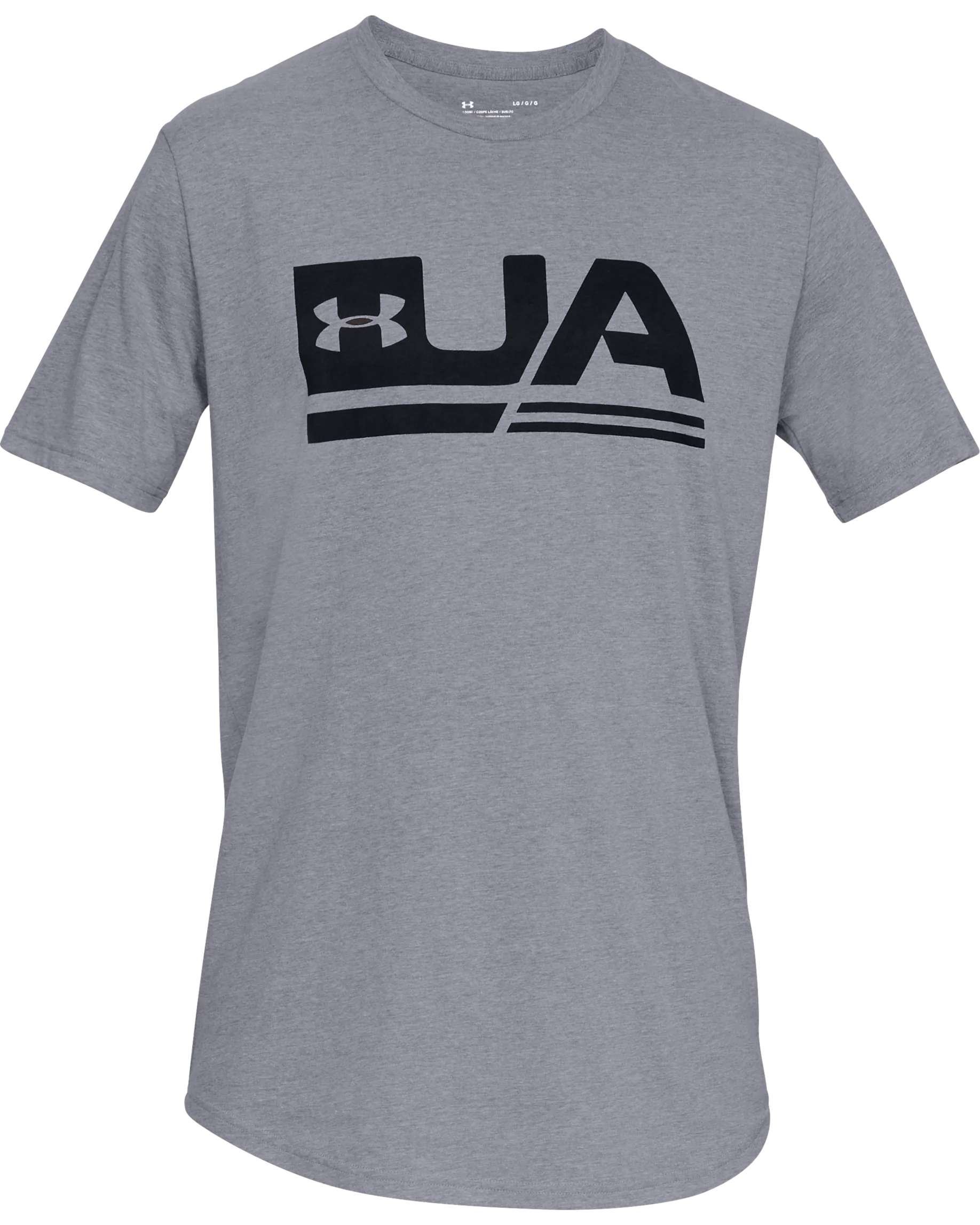 Men's UA HeatGear® Sportstyle Short Sleeve Drop Hem Shirt - Image 4