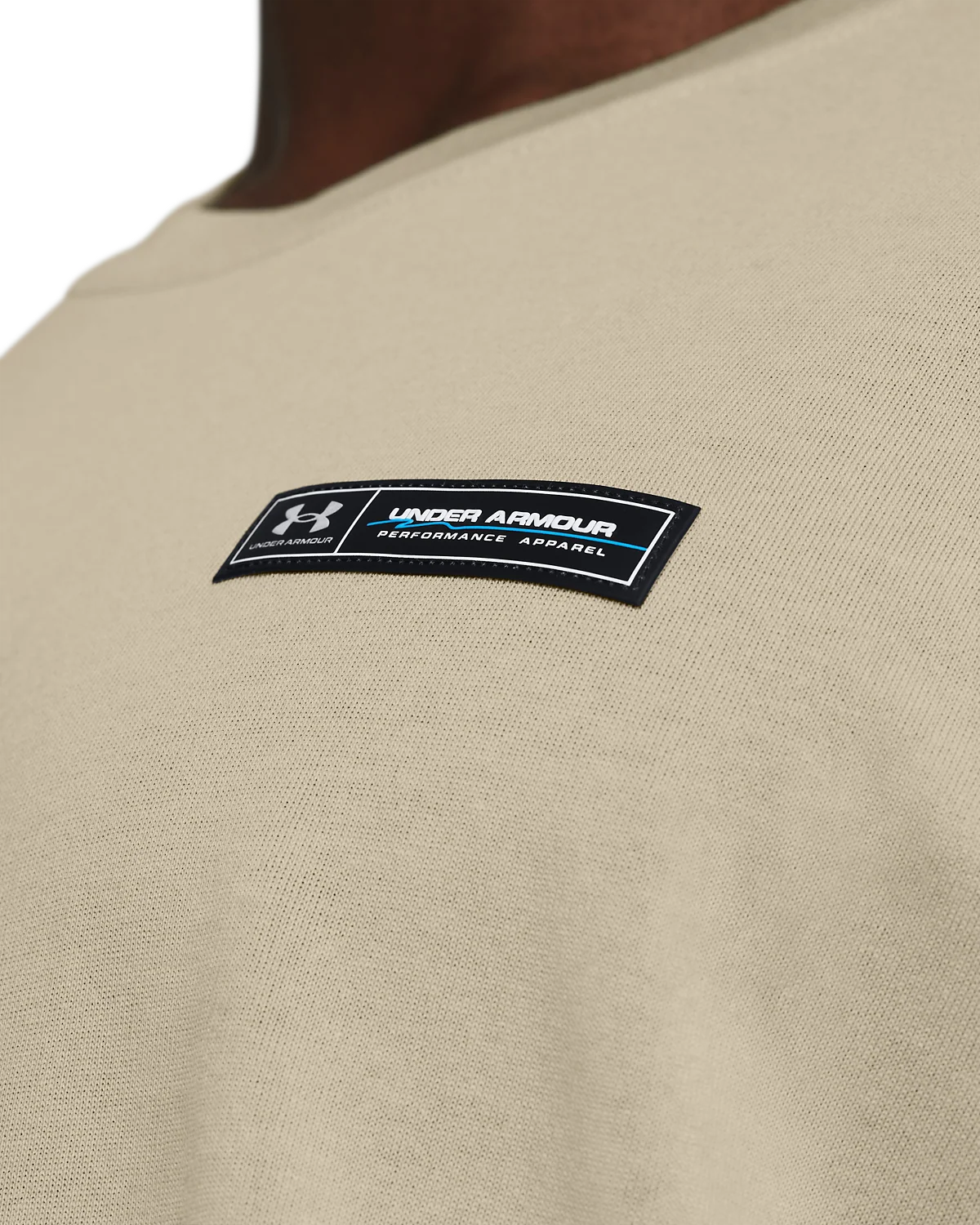 Men's UA Heavyweight Armour Label Short Sleeve - Image 4