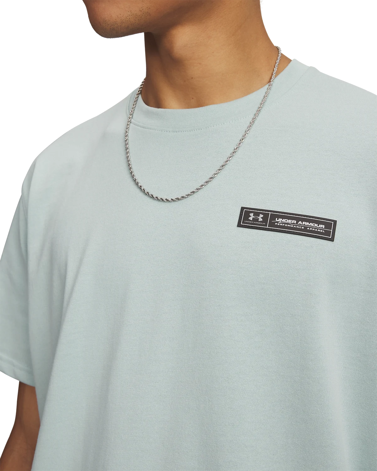 Men's UA Heavyweight Armour Label Short Sleeve - Image 3
