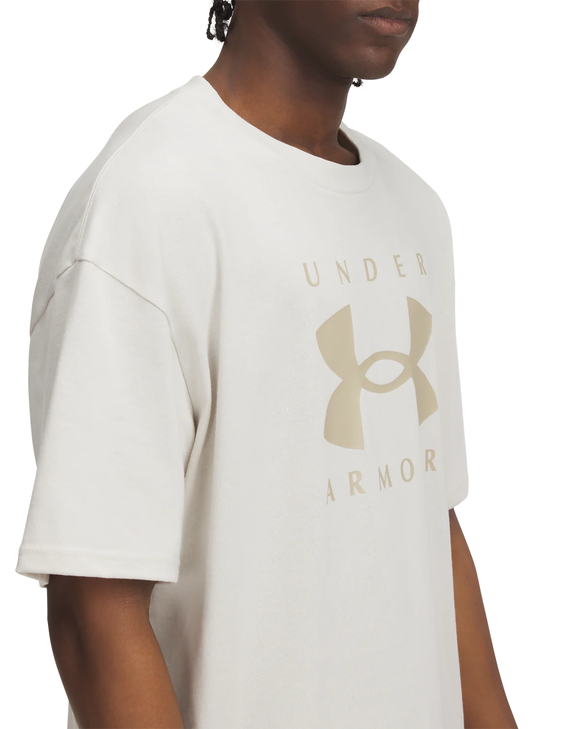 Men's UA Heavyweight Oversized Branded Short Sleeve - Image 3