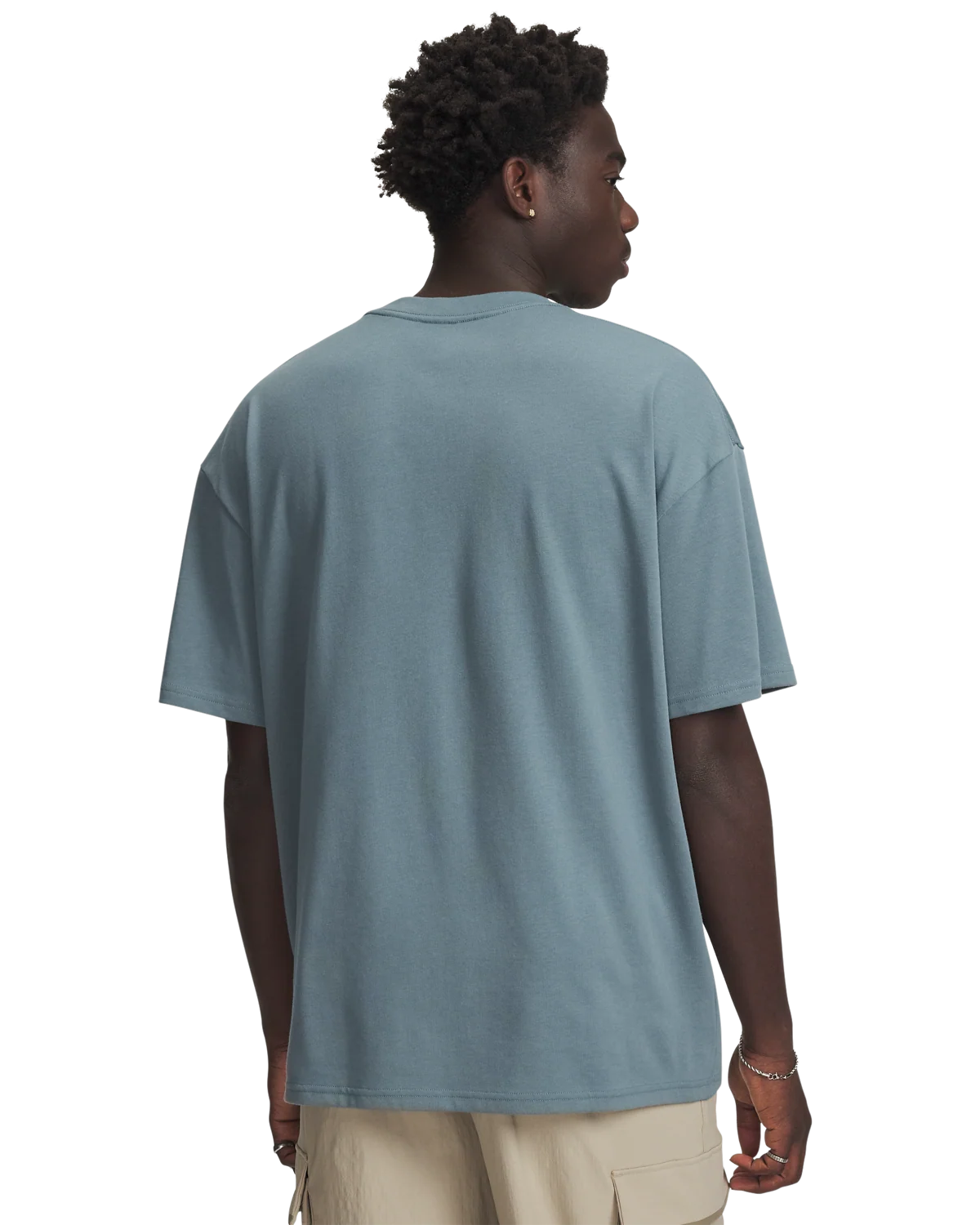 Men's UA Heavyweight Oversized Branded Short Sleeve - Image 2