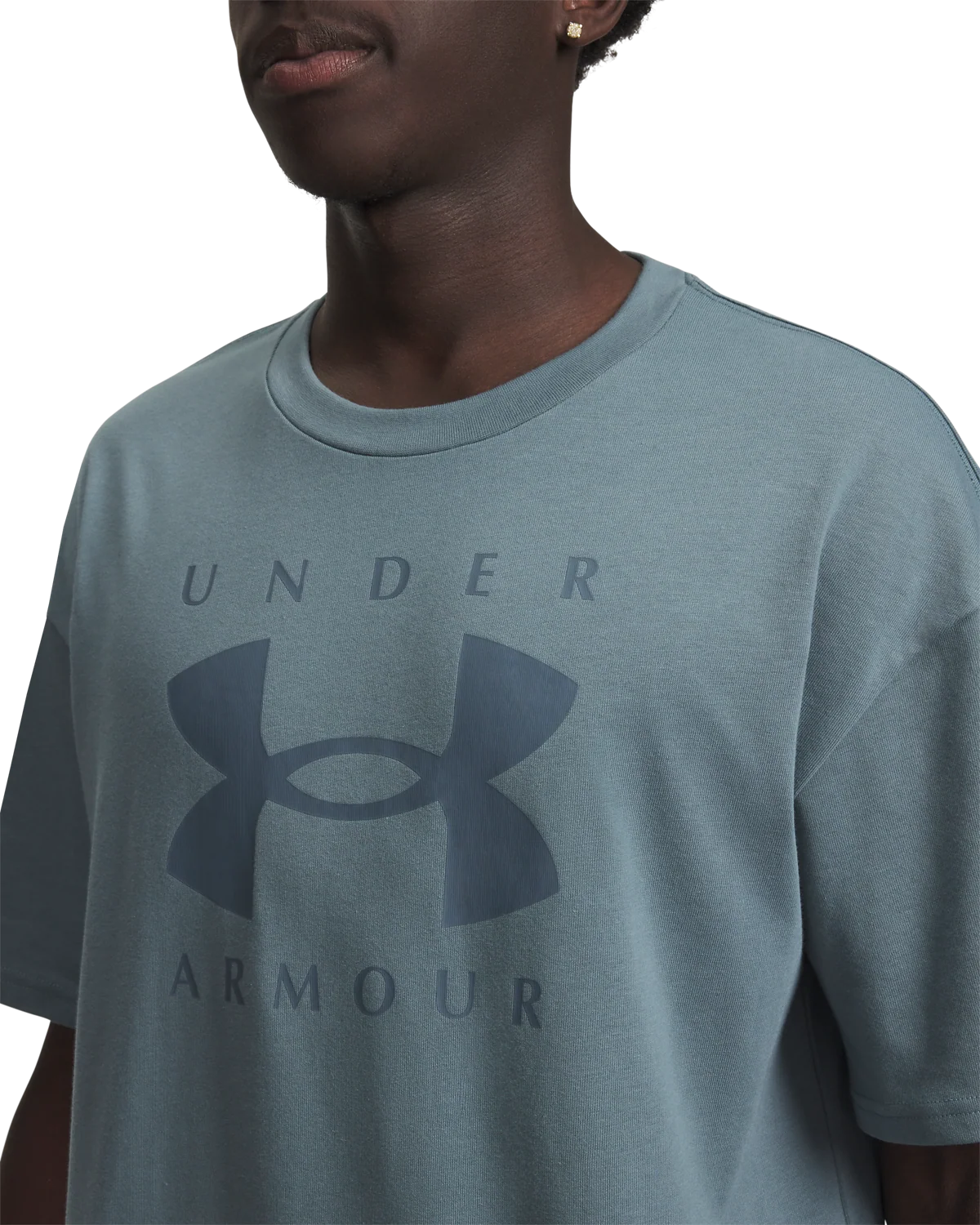 Men's UA Heavyweight Oversized Branded Short Sleeve - Image 3