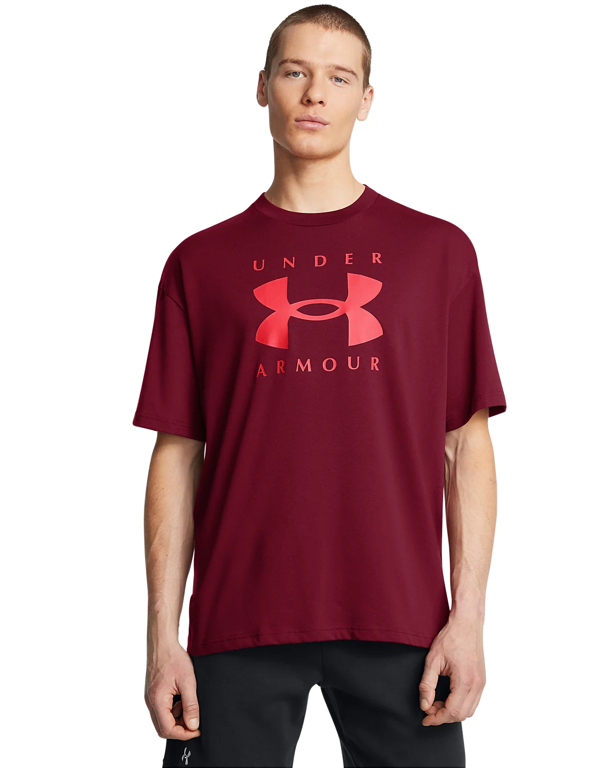 Men's UA Heavyweight Oversized Branded Short Sleeve