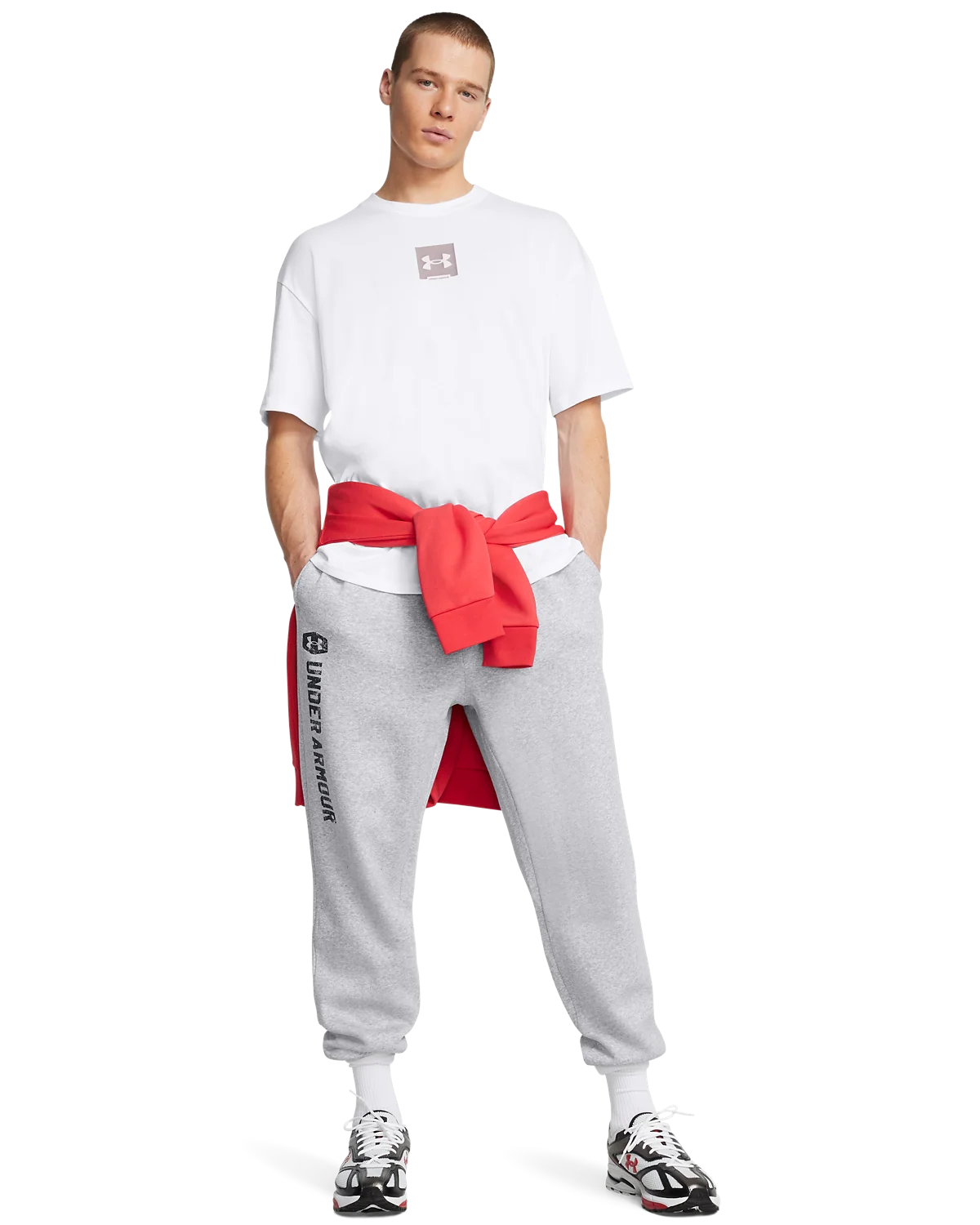 Men's UA Heavyweight Oversized SM Box Short Sleeve - Image 3