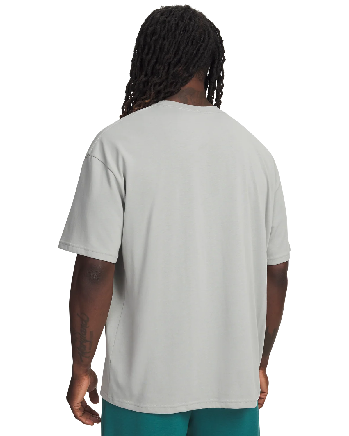 Men's UA Heavyweight Wordmark Short Sleeve - Image 2