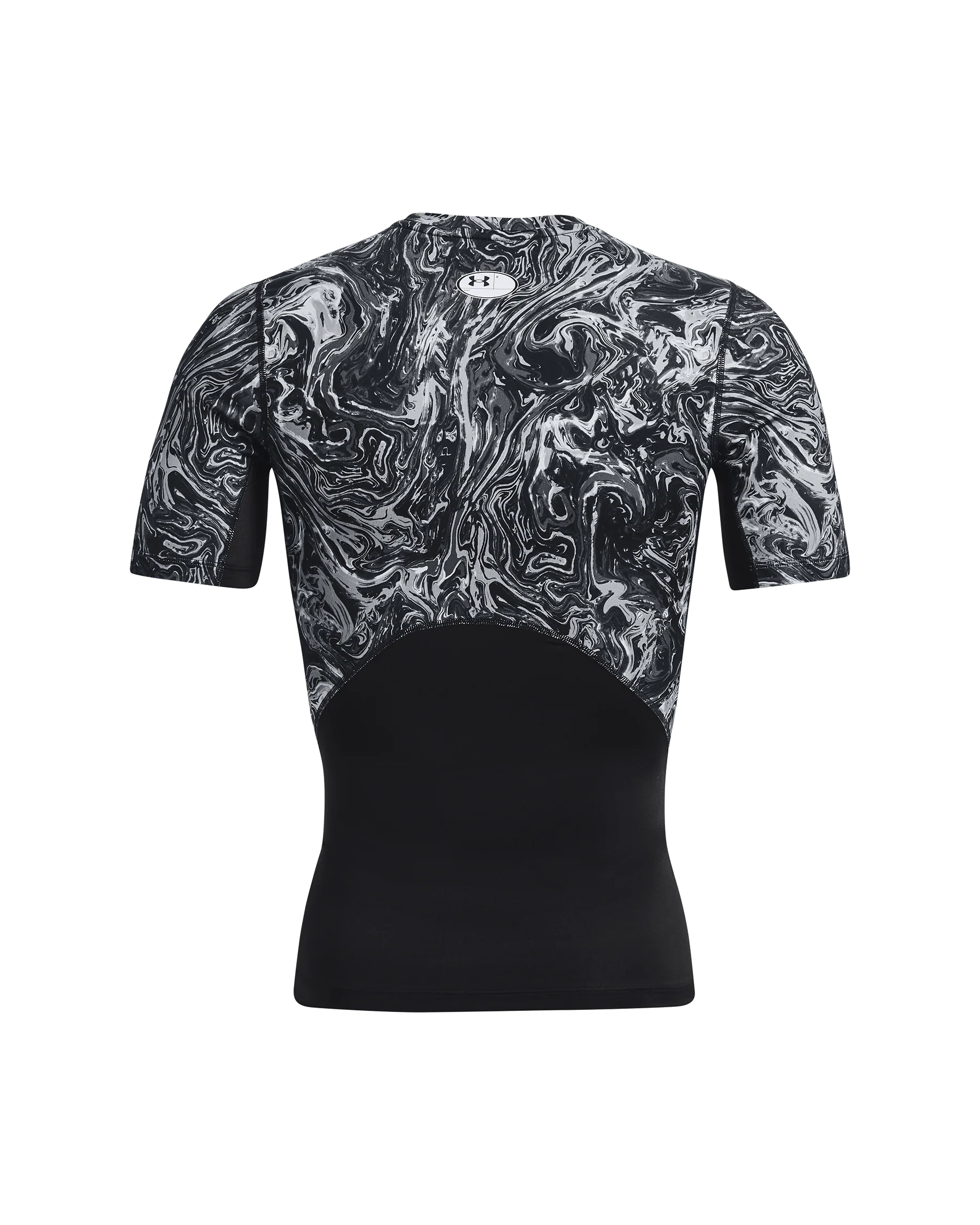 Men's HeatGear® Armour Compression Printed Short Sleeve - Image 6