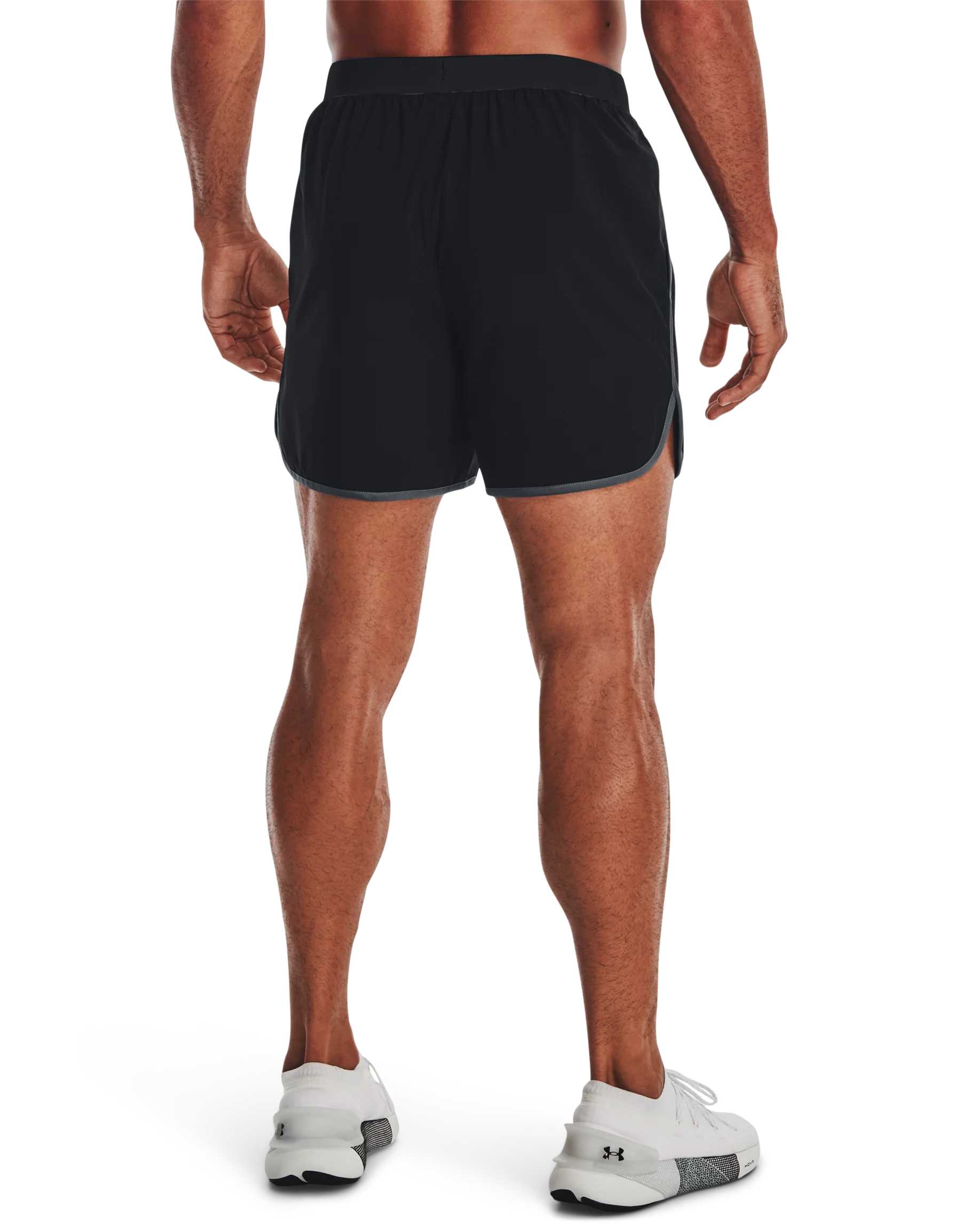Men's UA HIIT Woven 6inch Shorts - Image 2