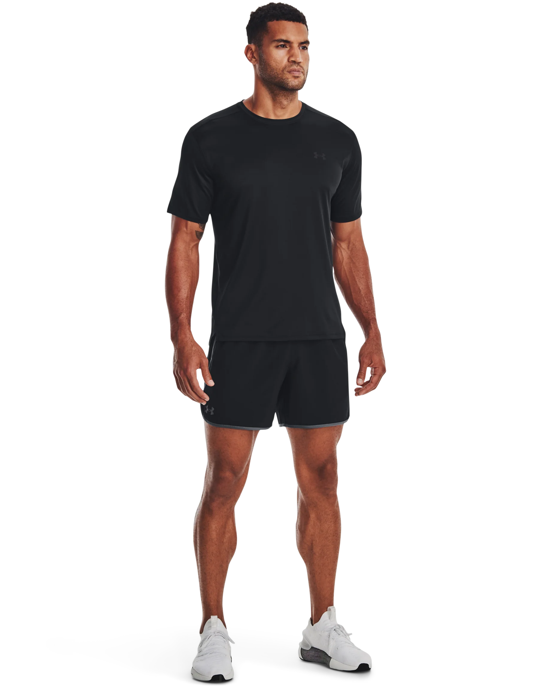 Men's UA HIIT Woven 6inch Shorts - Image 4