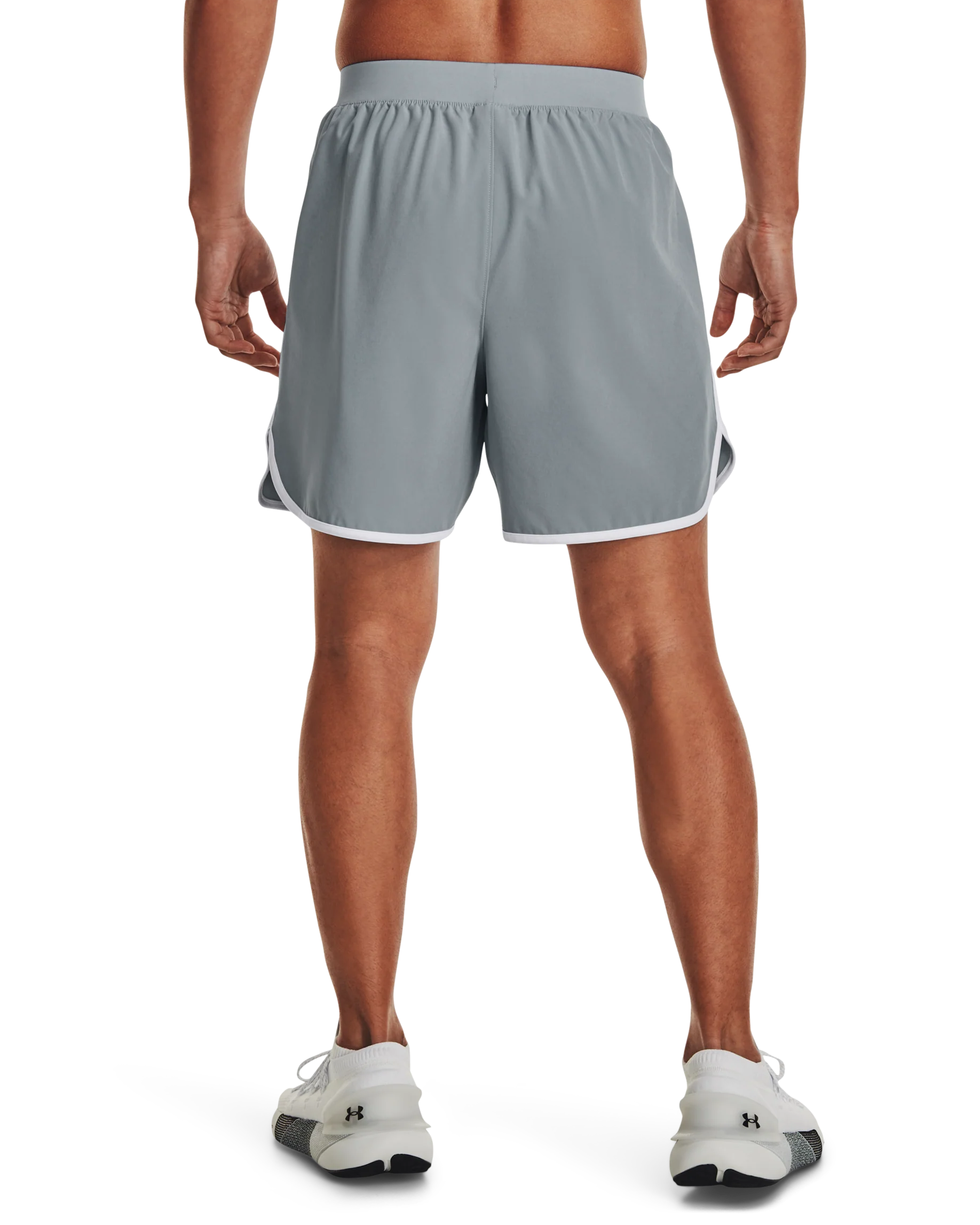 Men's UA HIIT Woven 6inch Shorts - Image 2