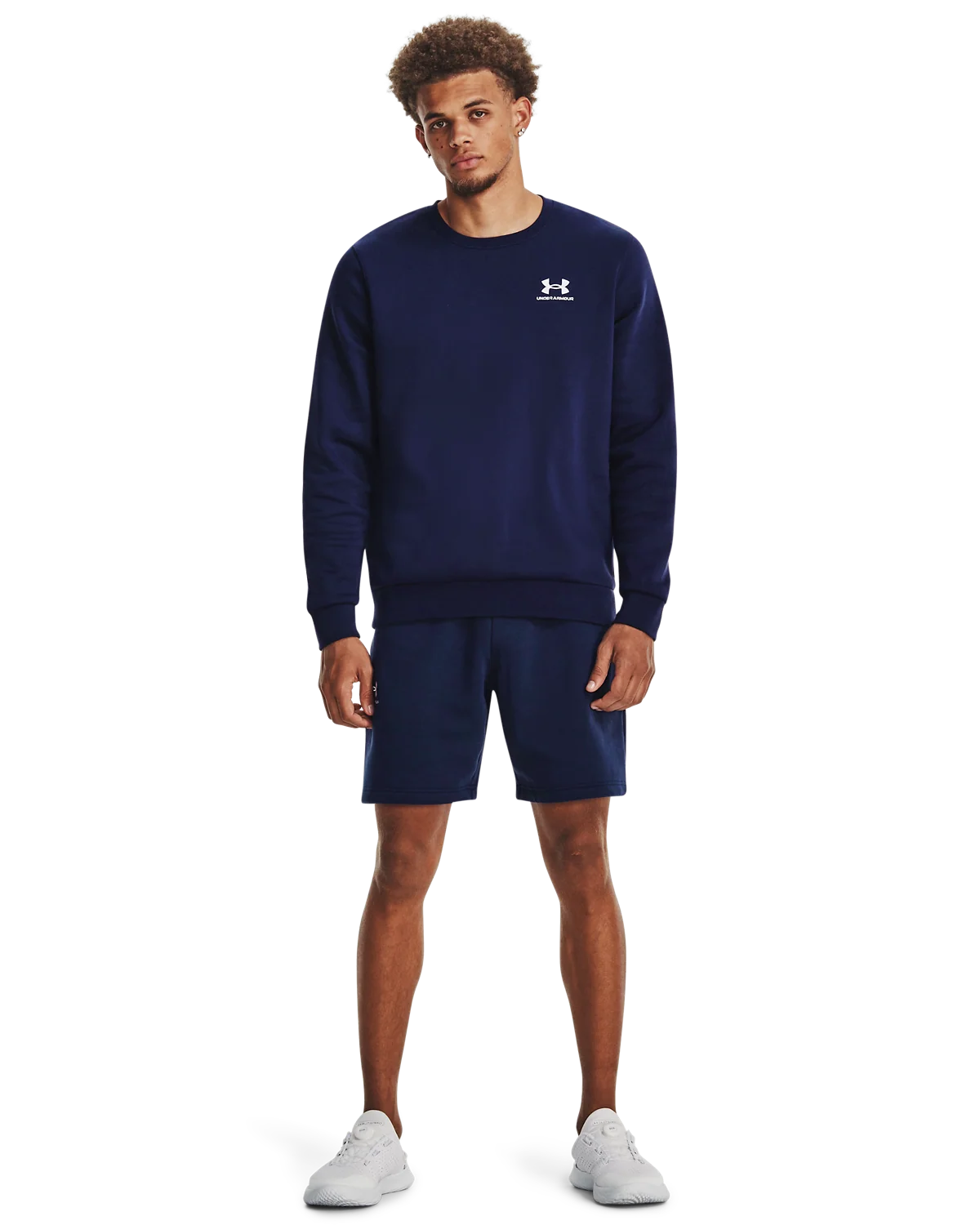 Men's UA Icon Fleece Crew - Image 3