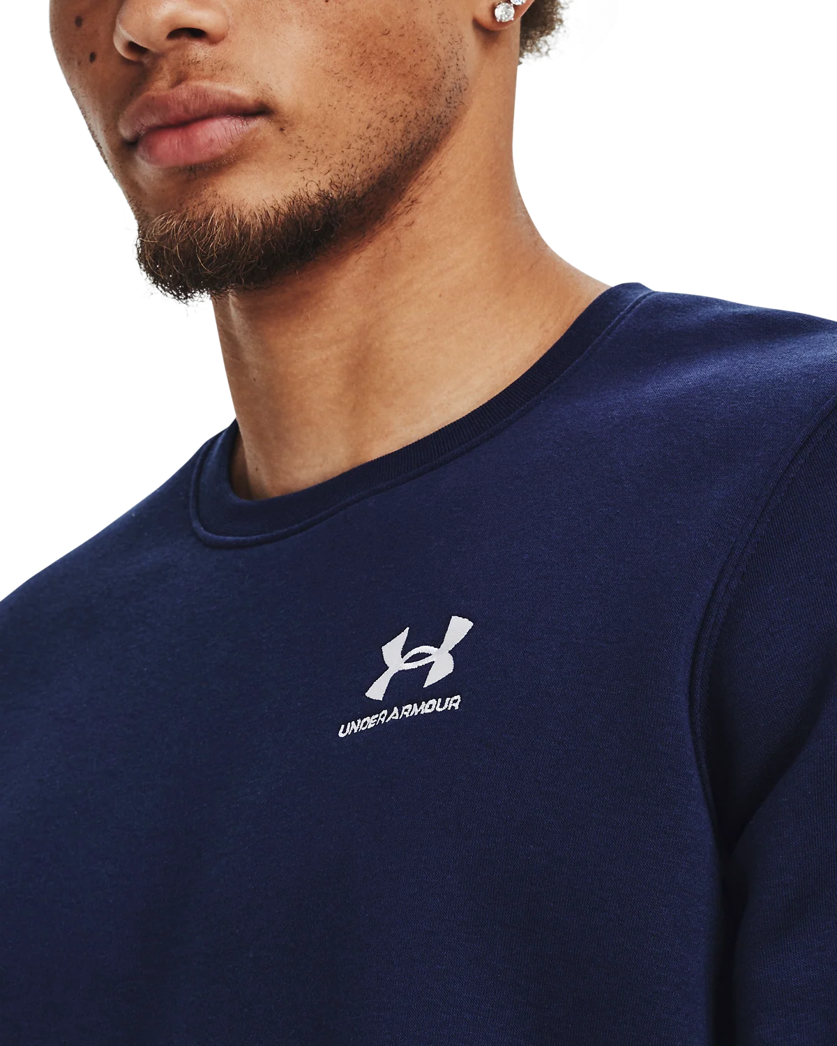 Men's UA Icon Fleece Crew - Image 4