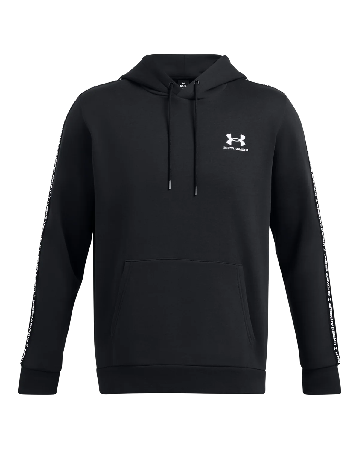 Men's UA Icon Fleece Taping Hoodie - Image 3