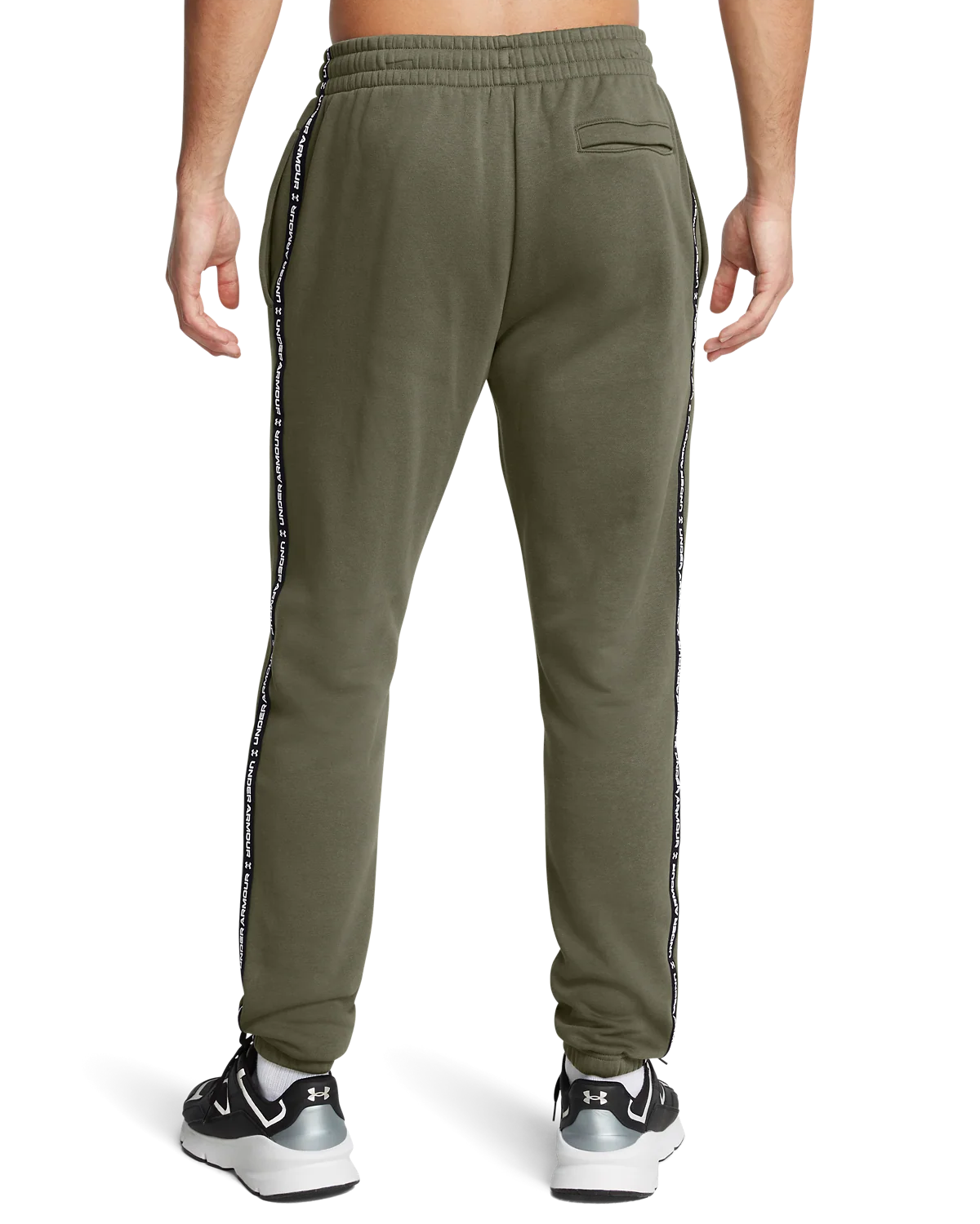 Men's UA Icon Fleece Taping Joggers - Image 2