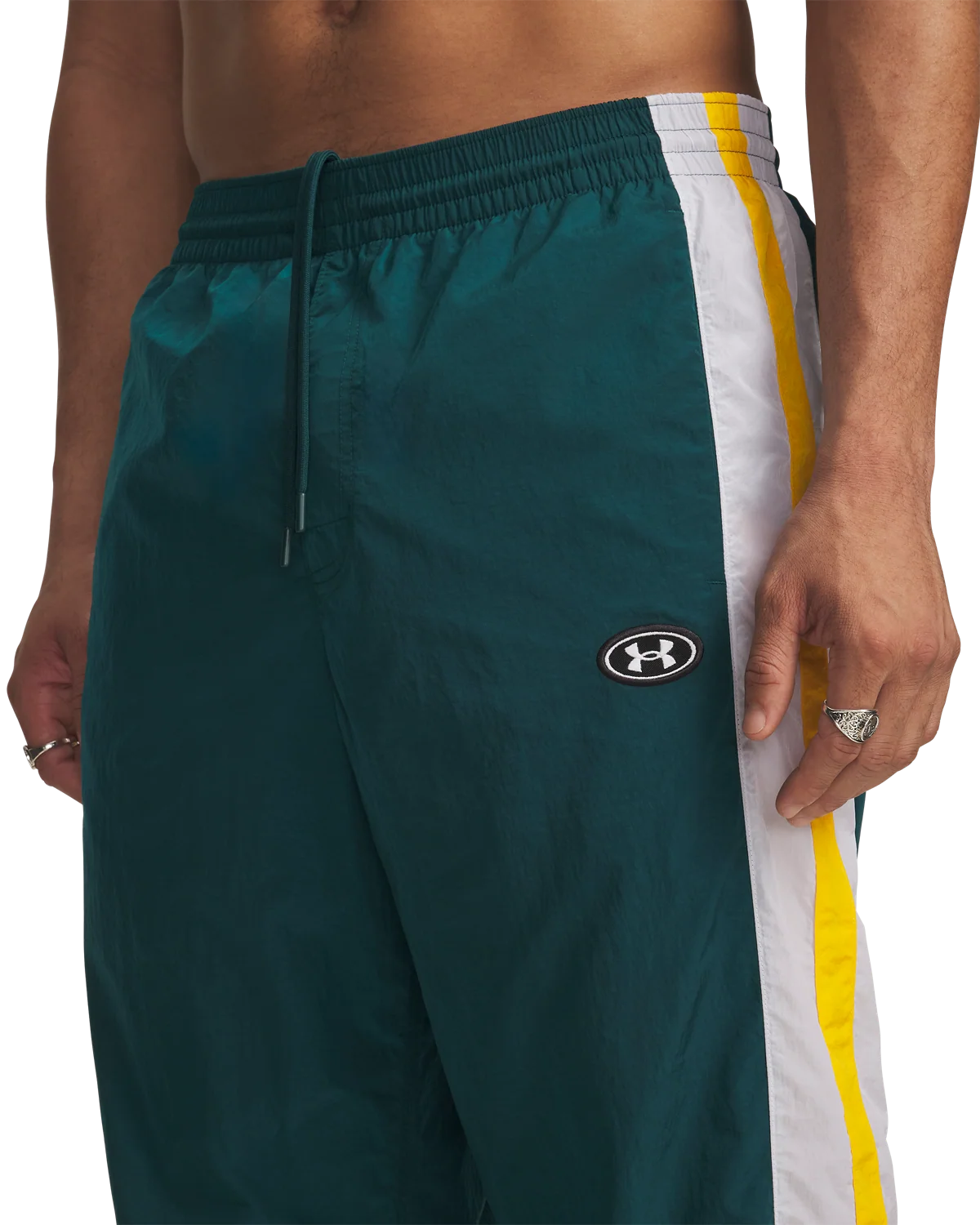Men's UA Icon Woven Track Pants - Image 4