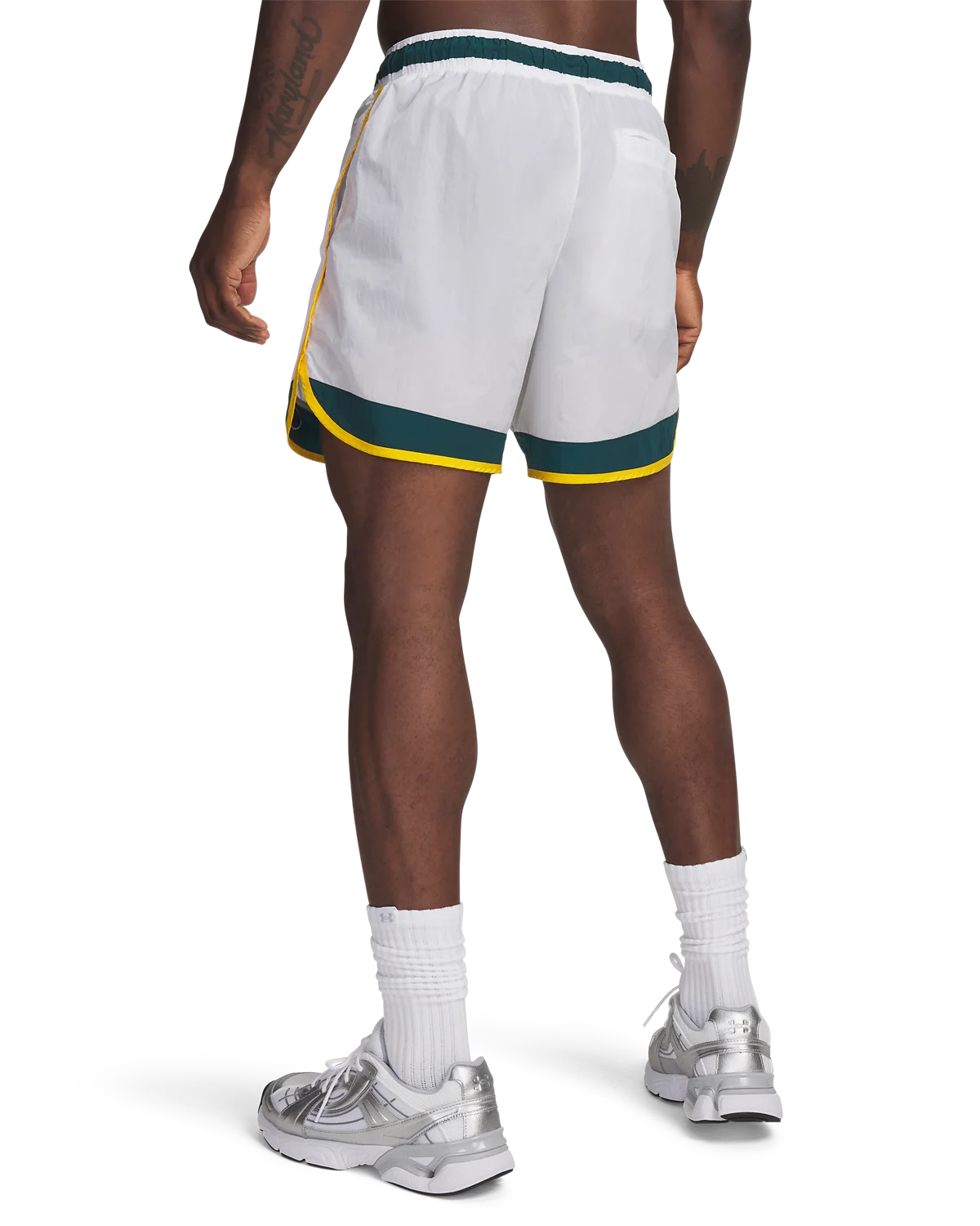 Men's UA Icon Woven Track Shorts - Image 2