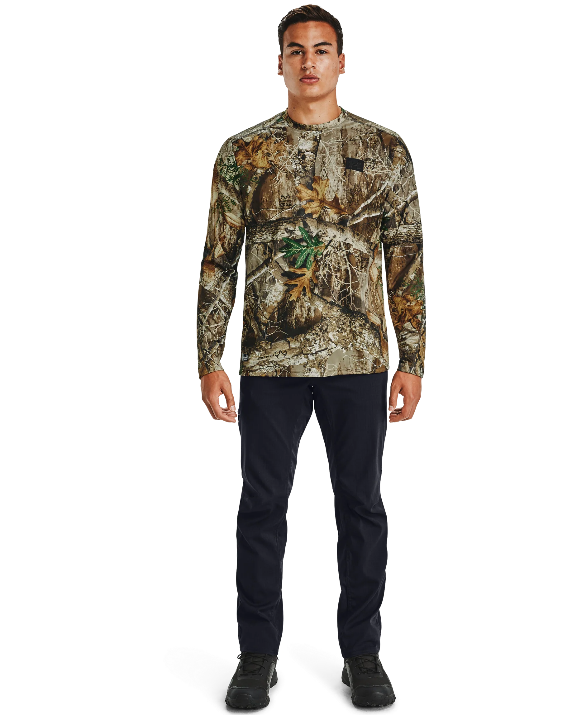 Men's UA Iso-Chill Brush Line Long Sleeve Shirt - Image 3