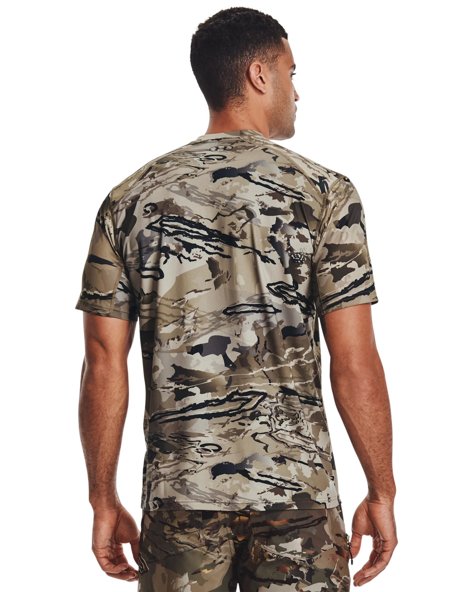 Men's UA Iso-Chill Brush Line Short Sleeve - Image 2