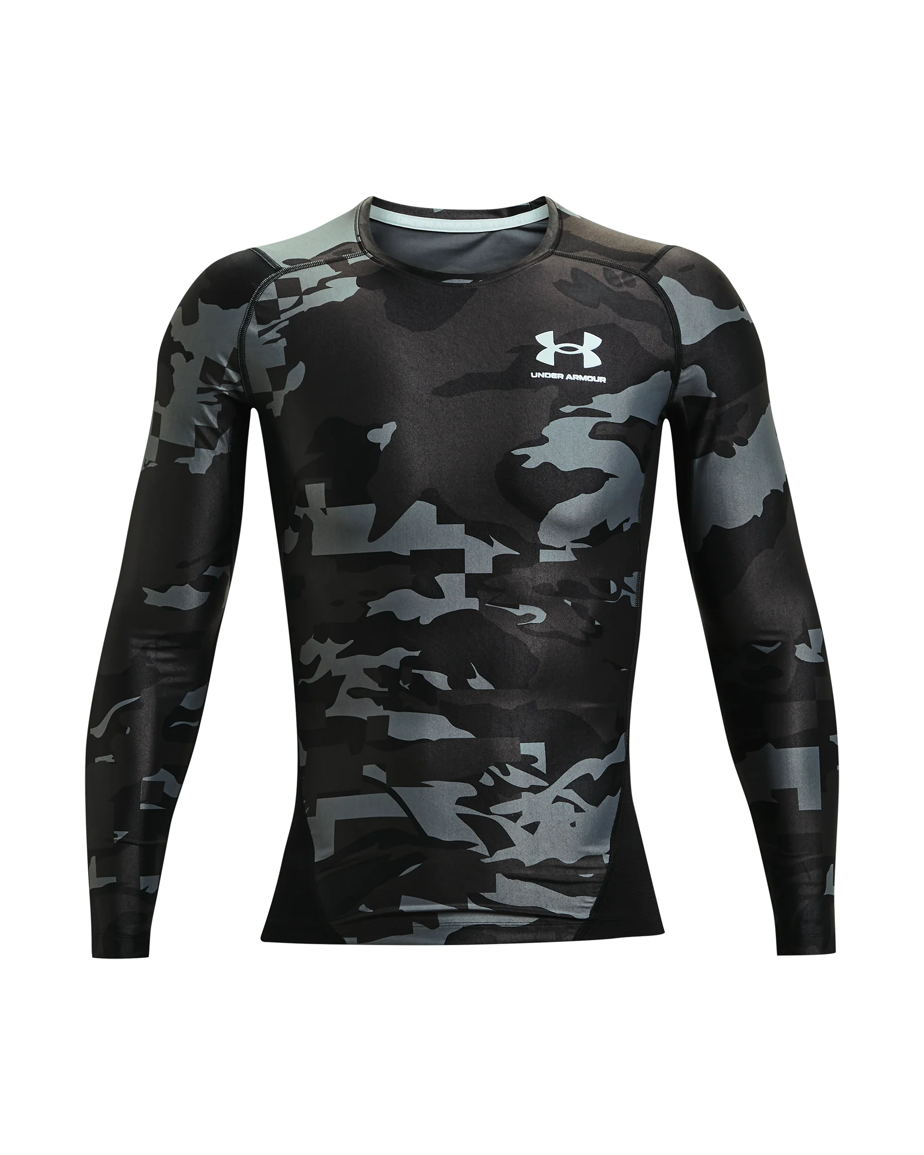 Men's UA Iso-Chill Compression Printed Long Sleeve - Image 3
