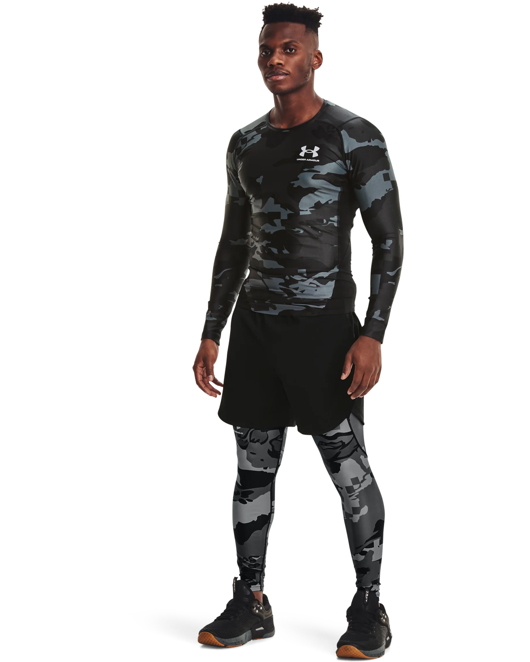 Men's UA Iso-Chill Compression Printed Long Sleeve - Image 4