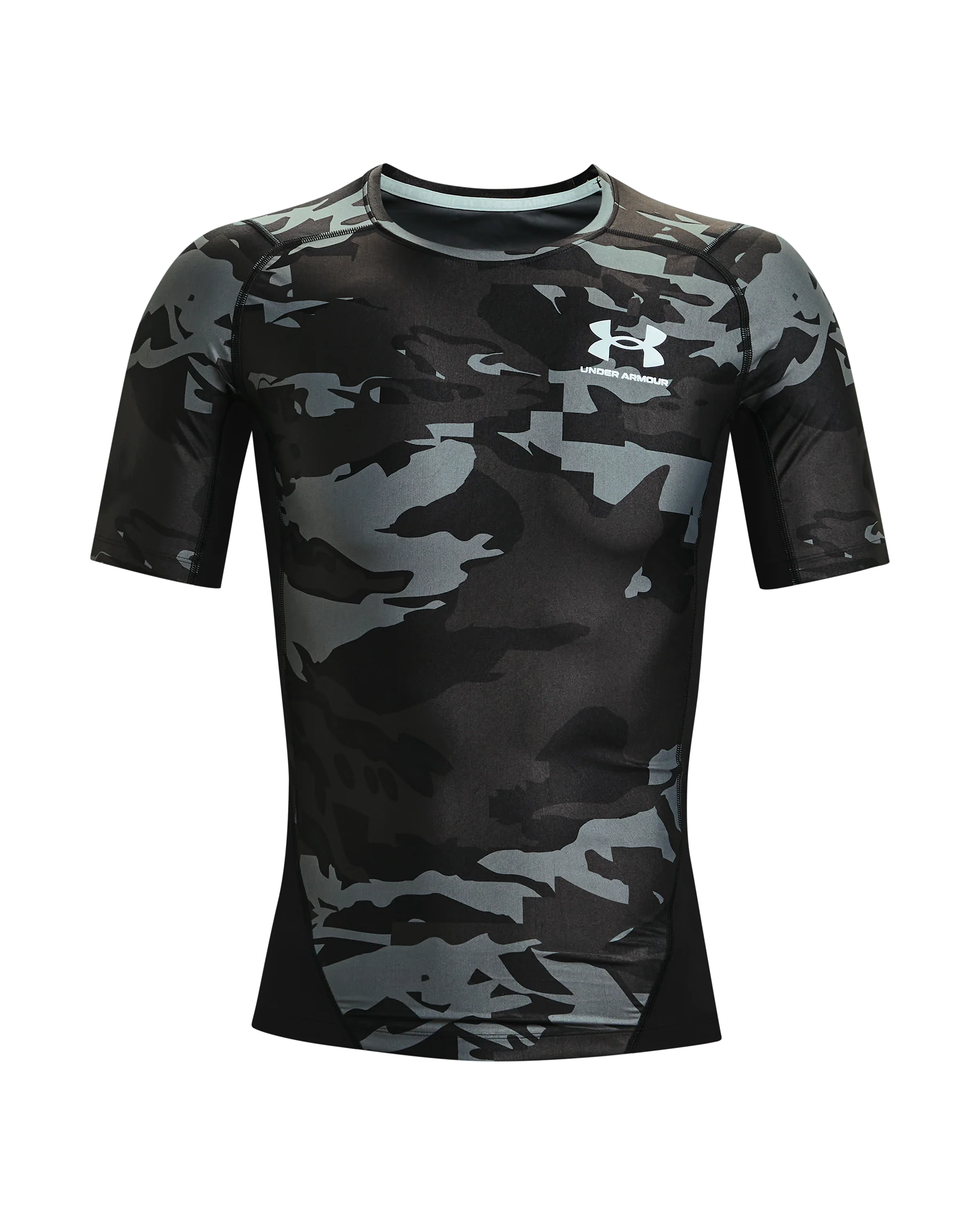 Men's UA Iso-Chill Compression Printed Short Sleeve - Image 4