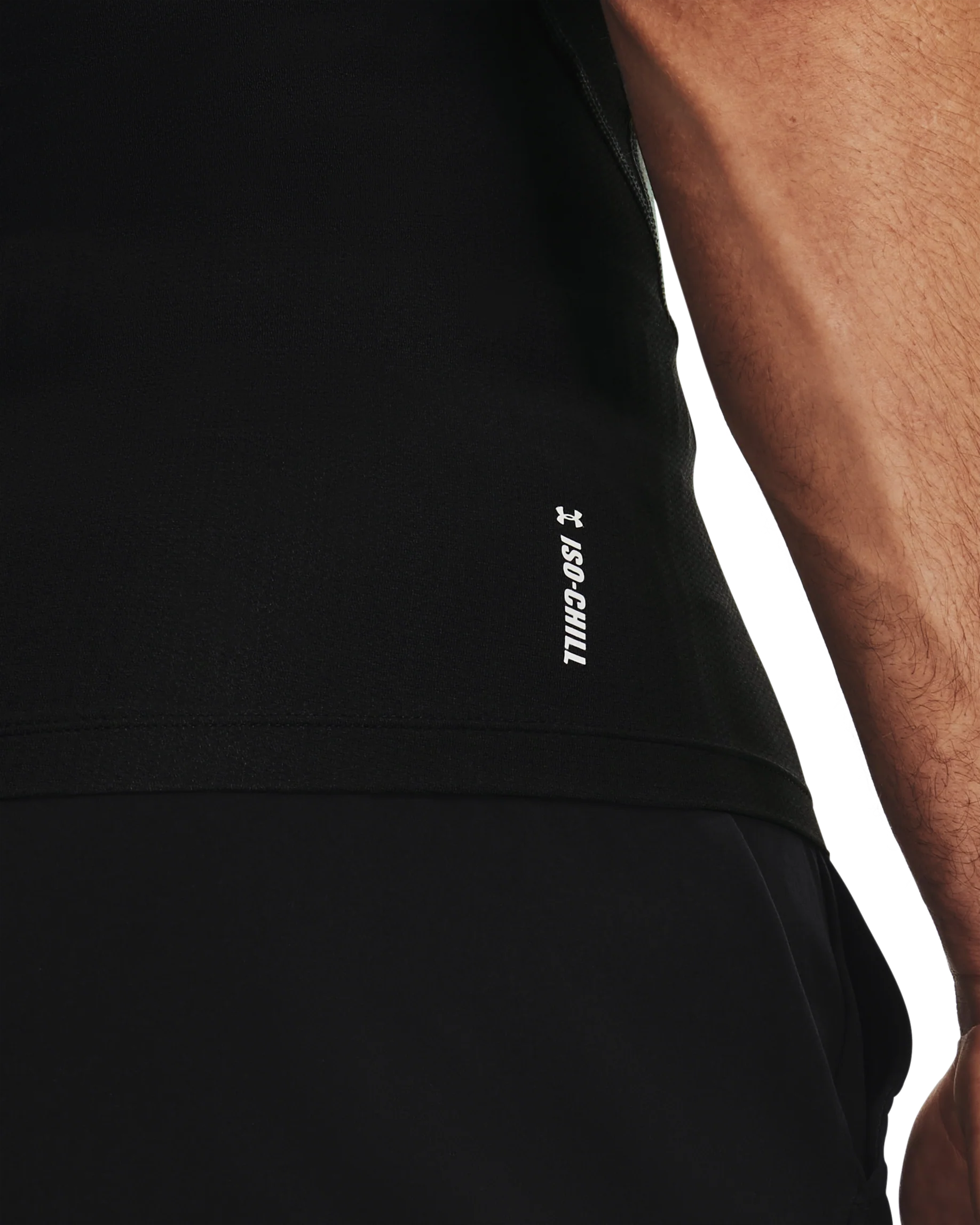 Men's UA Iso-Chill Compression Printed Short Sleeve - Image 7