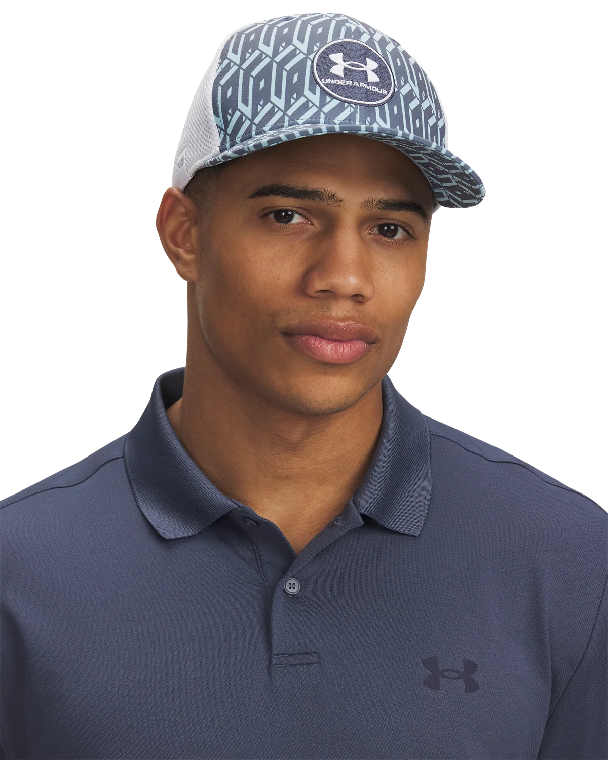 Men's UA Iso-Chill Drive Low Stretch Fit Cap - Image 2