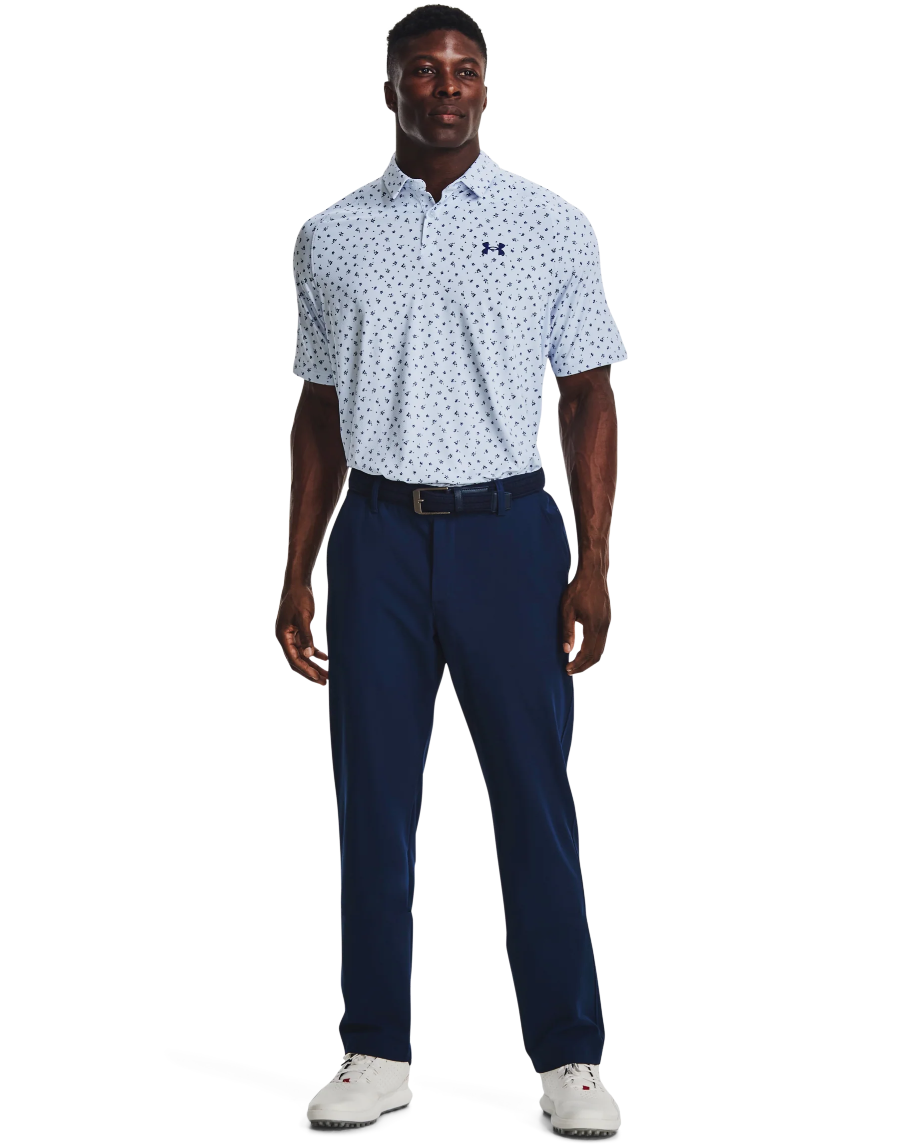 Men's UA Iso-Chill Floral Dash Polo - Image 3
