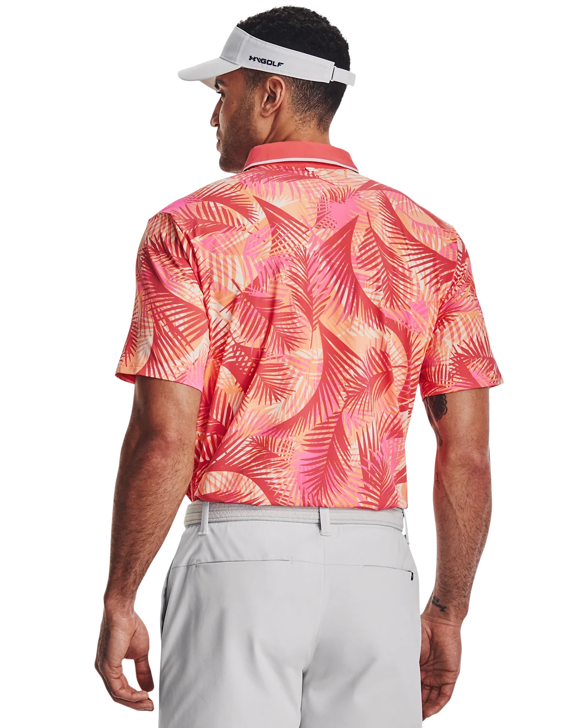 Men's UA Iso-Chill Graphic Palm Polo - Image 2