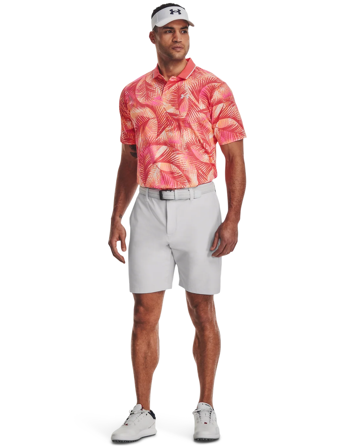 Men's UA Iso-Chill Graphic Palm Polo - Image 4