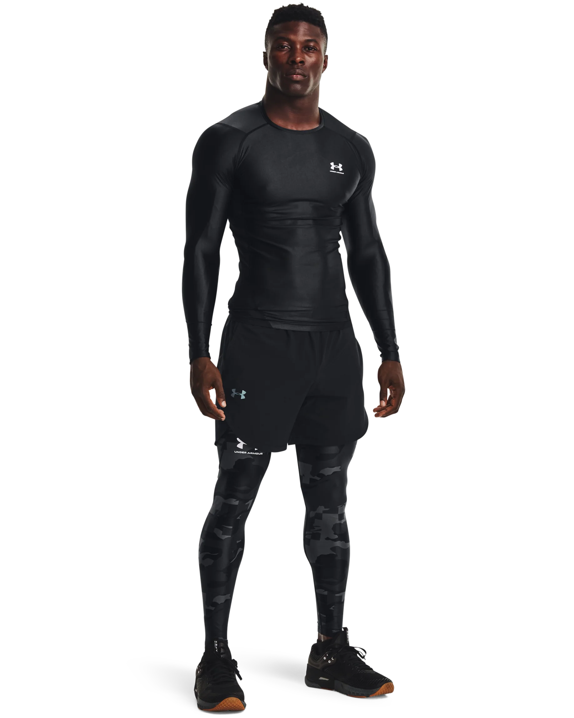 Men's UA Iso-Chill Printed Leggings - Image 3