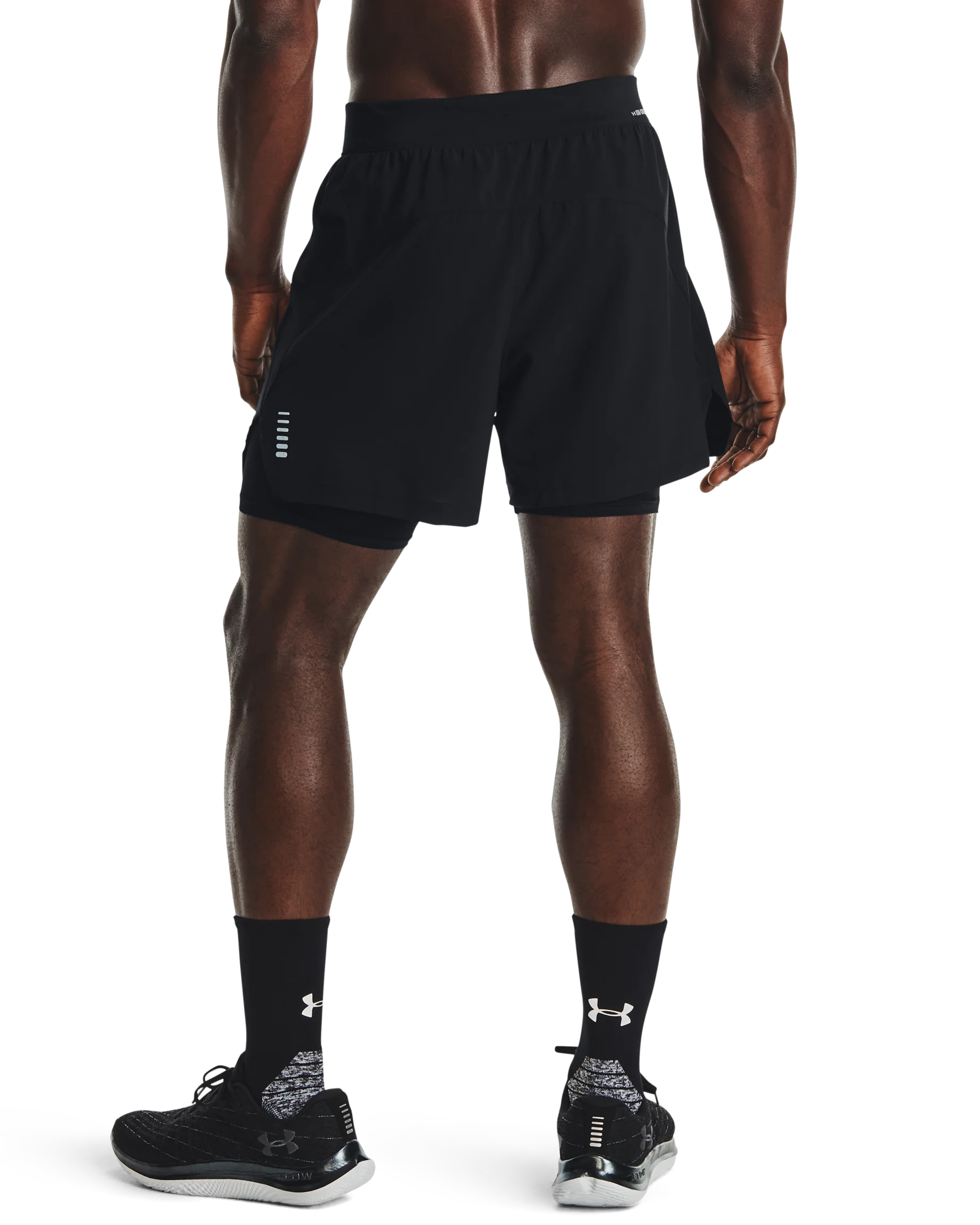 Men's UA Iso-Chill Run 2-in-1 Shorts - Image 2
