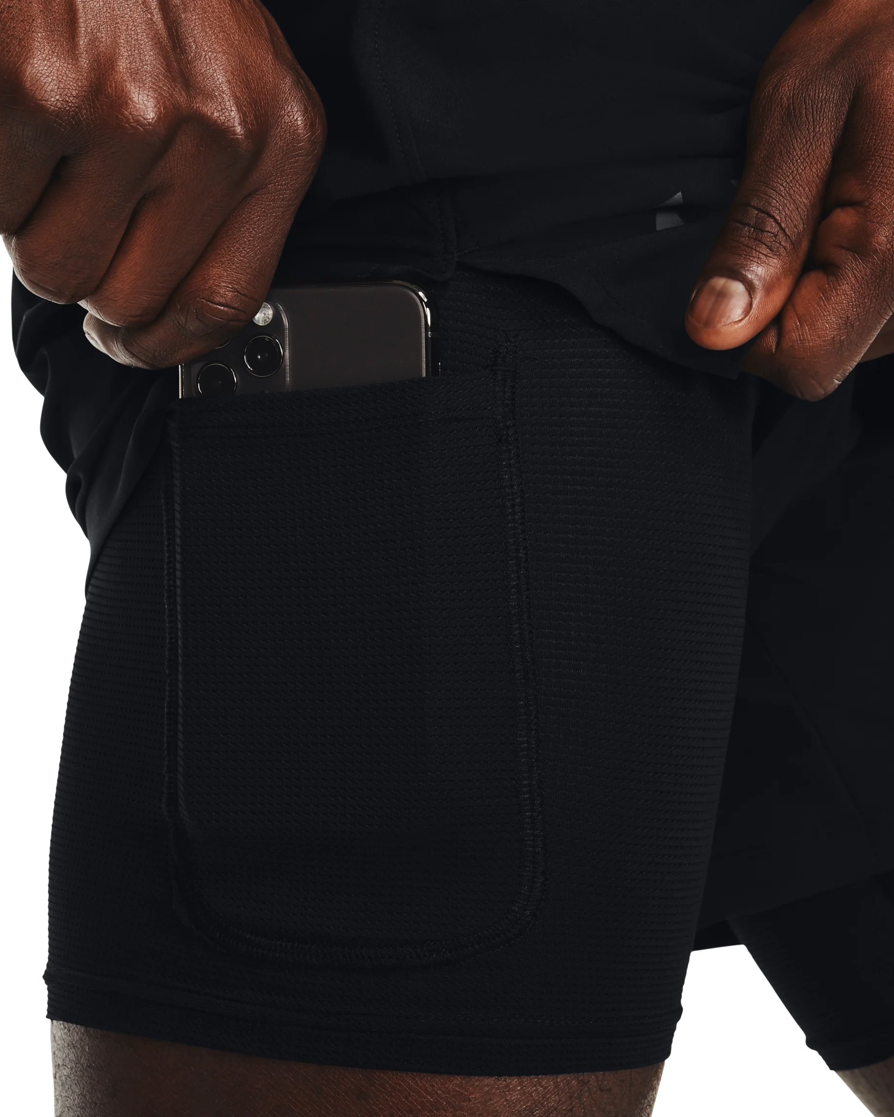Men's UA Iso-Chill Run 2-in-1 Shorts - Image 6